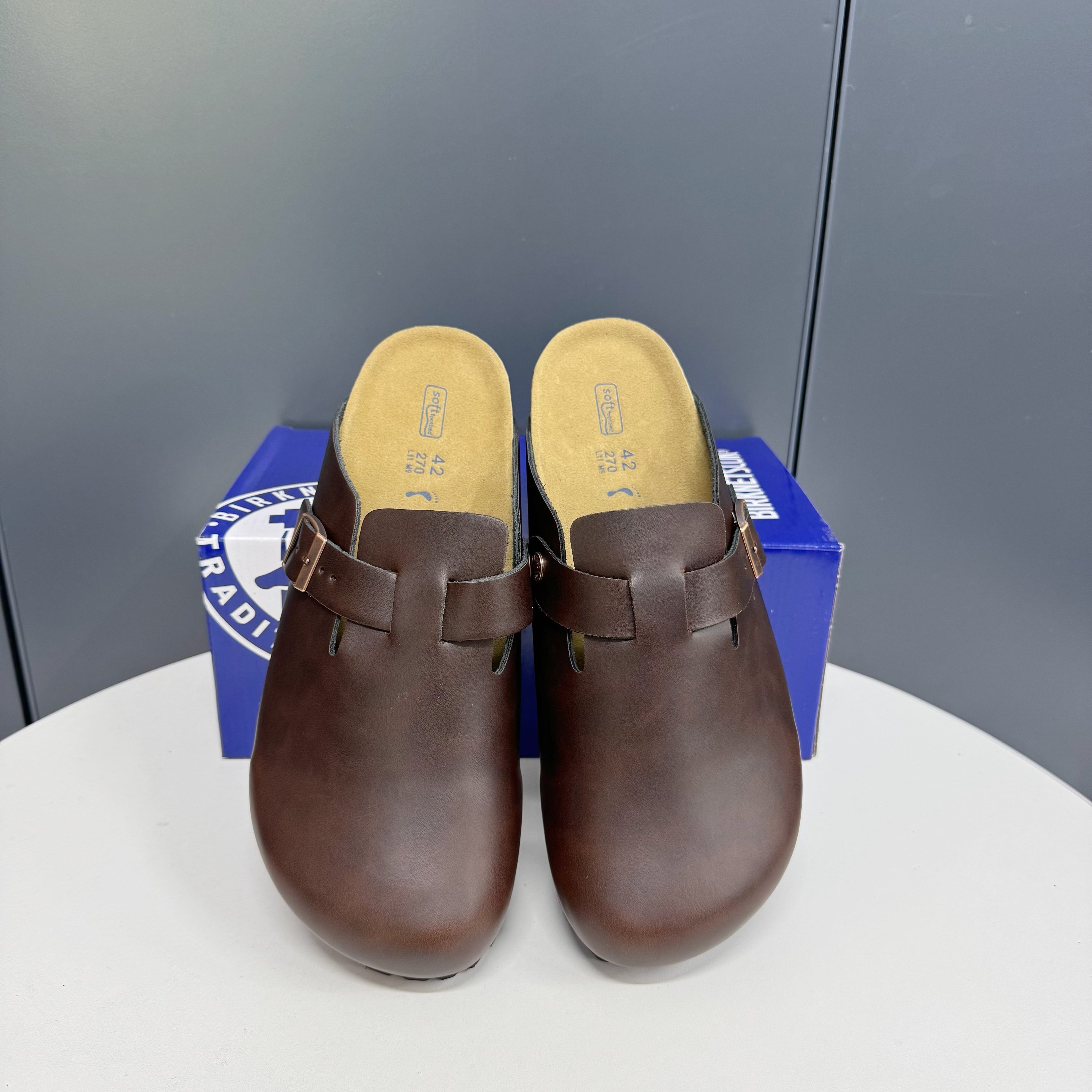 Birkenstock Boston Oiled Leather Casual Shoes