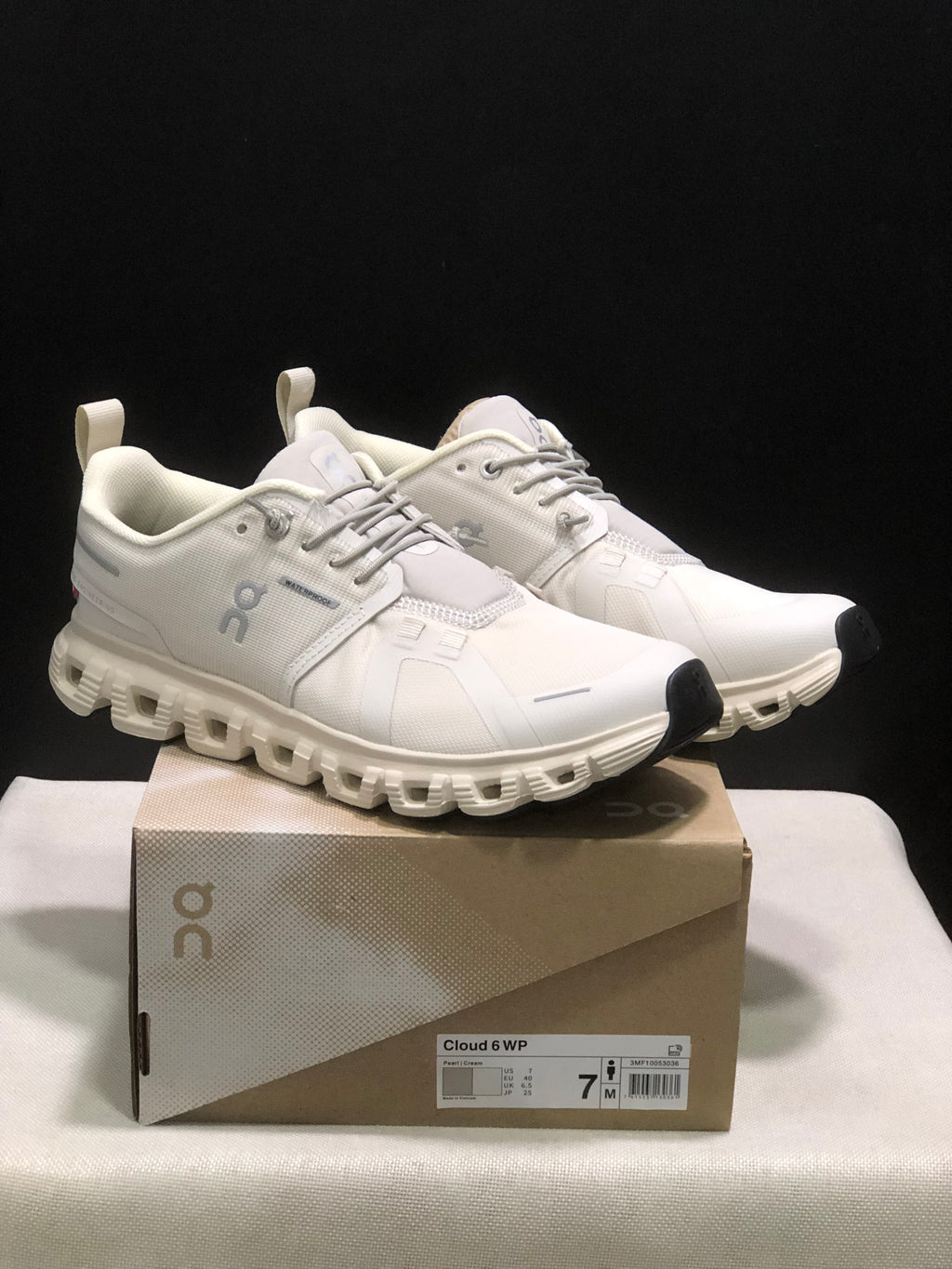 On Running Cloud 6 Casual Life Shoes Beige White