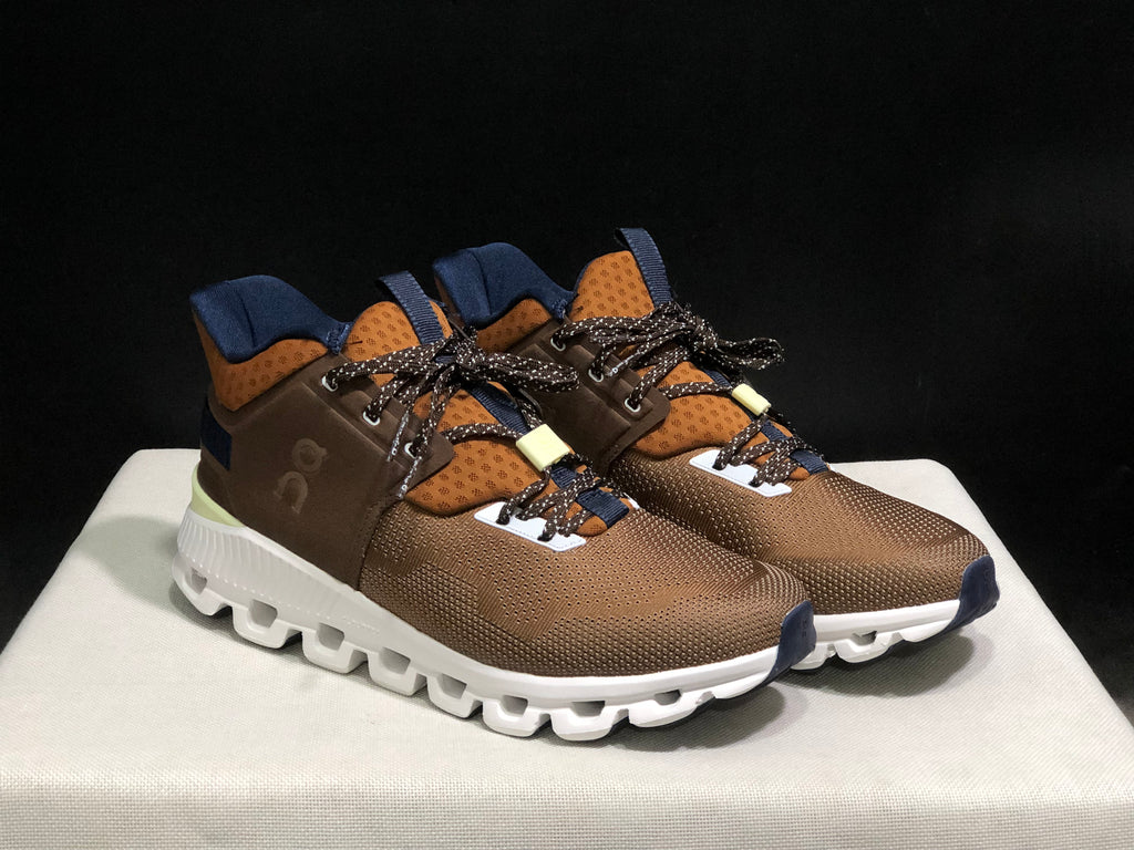 On Running Cloud Hi Edge Outdoor Training Running Shoes Dark Brown
