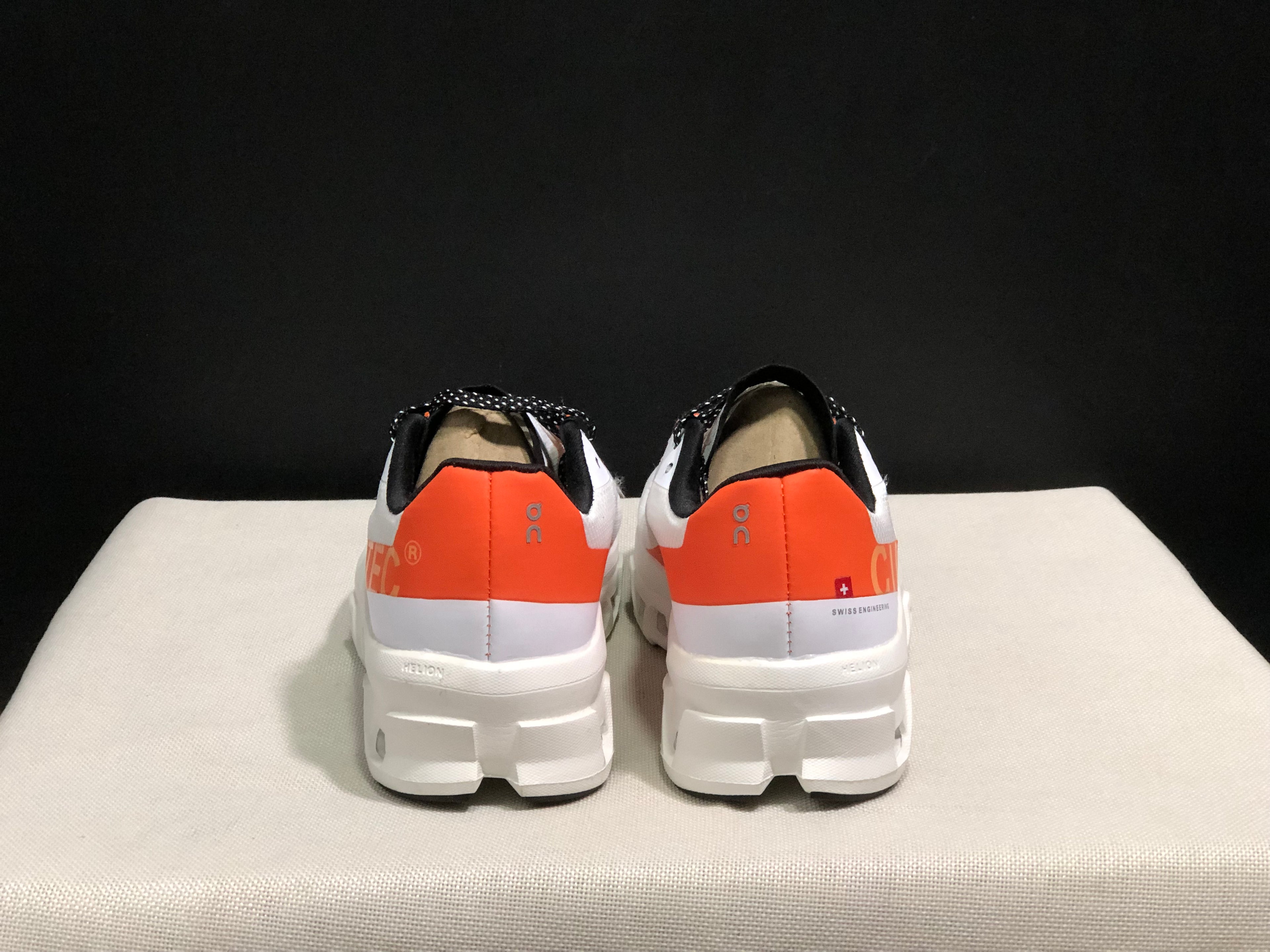 On Running Cloudmonster Anti-Slip Running Shoes White/Orange