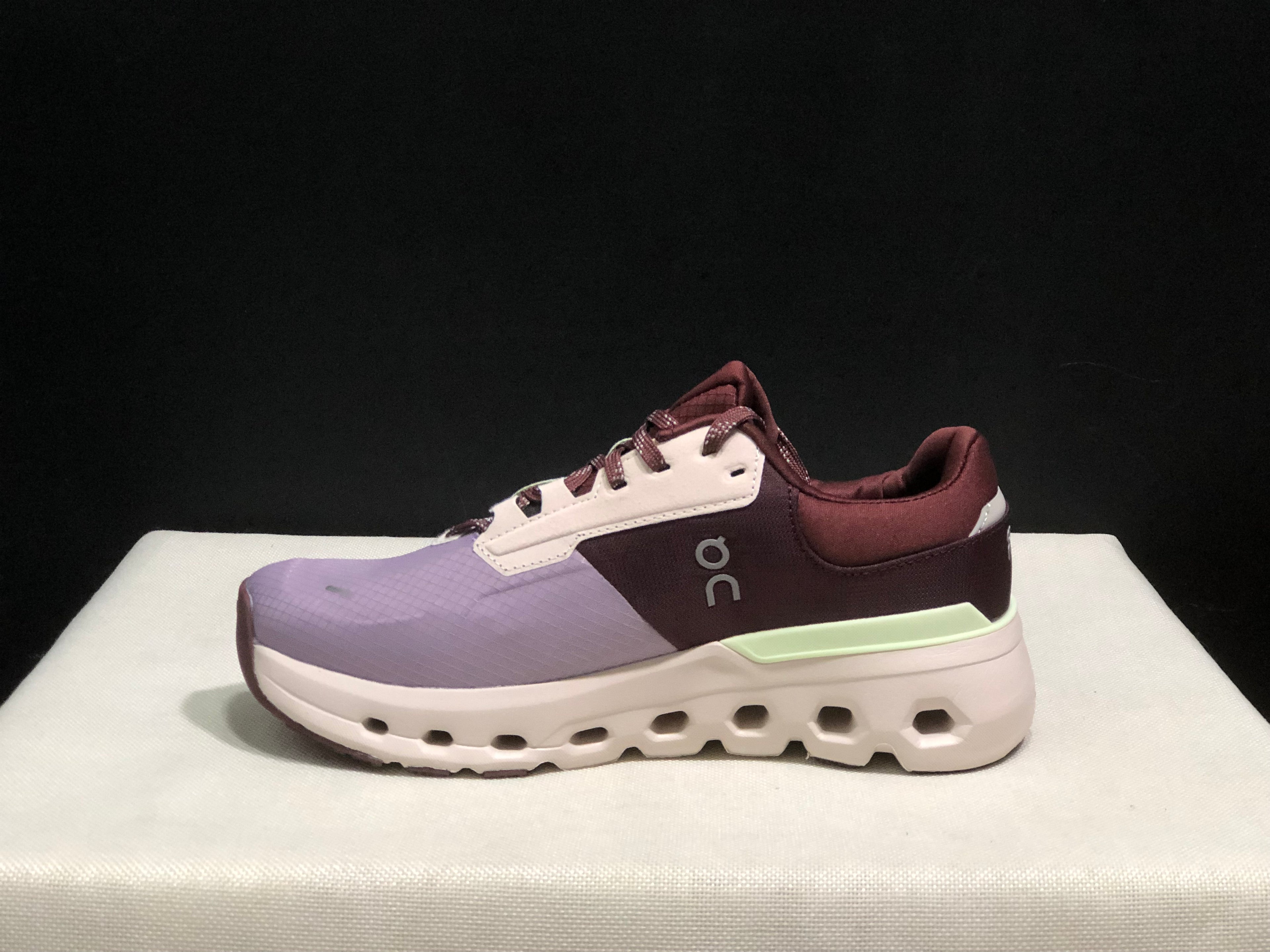 On Running Cloudrunner 2 Mesh Breathable Running Shoes Maroon/Rosewood White