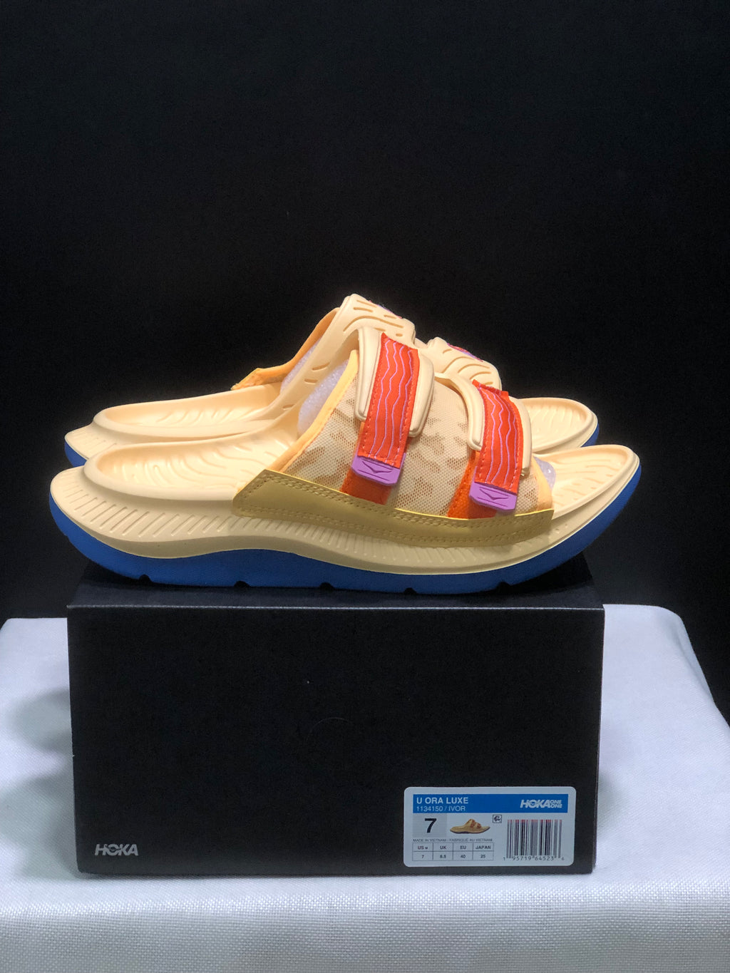 Wtaps x Hoka One One Ora Luxe Comfortable Sandals Light Yellow