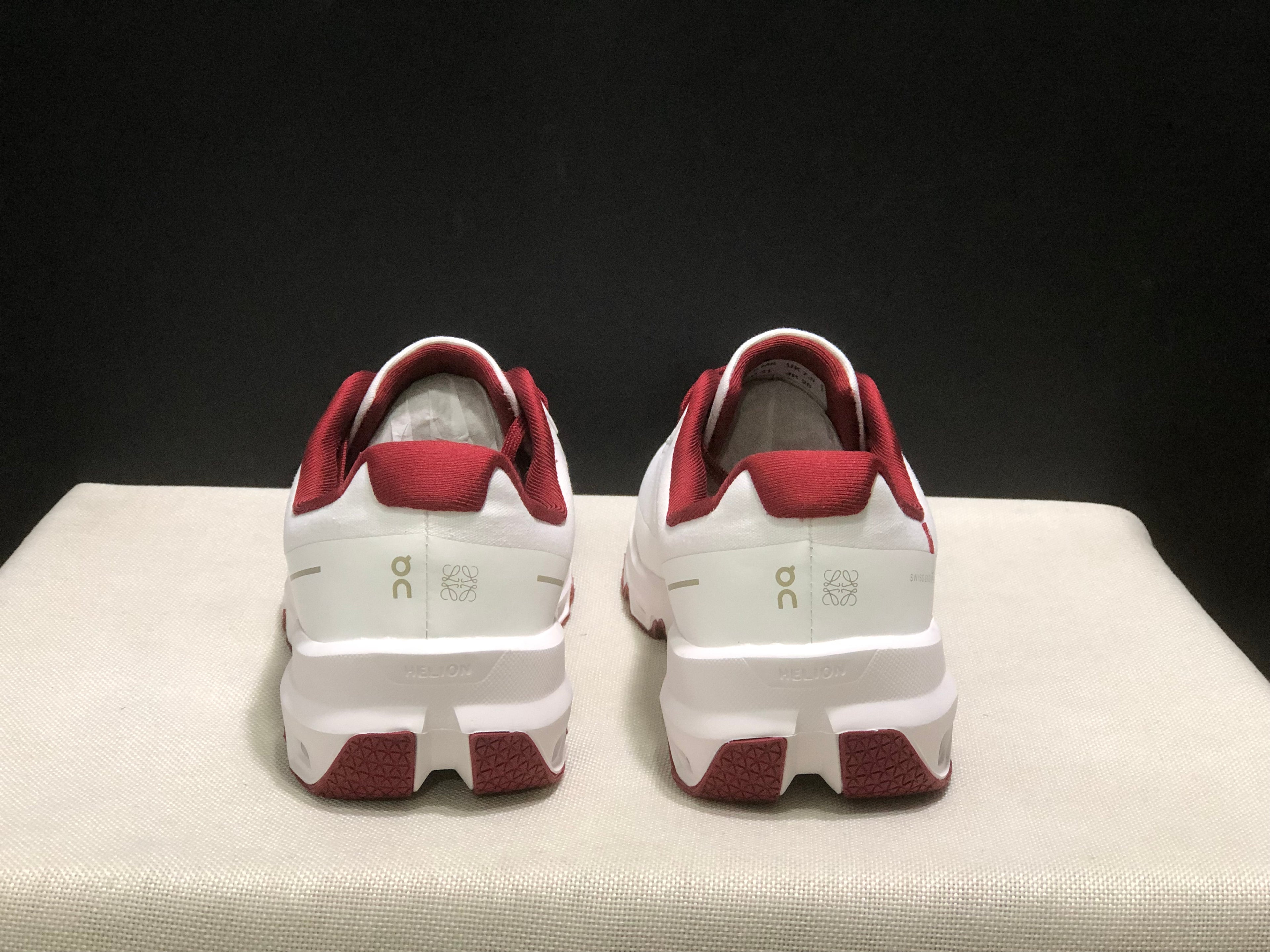 LOEWE x On Running Cloudventure 2.0 White/Red Running Shoes Co-Signed Edition