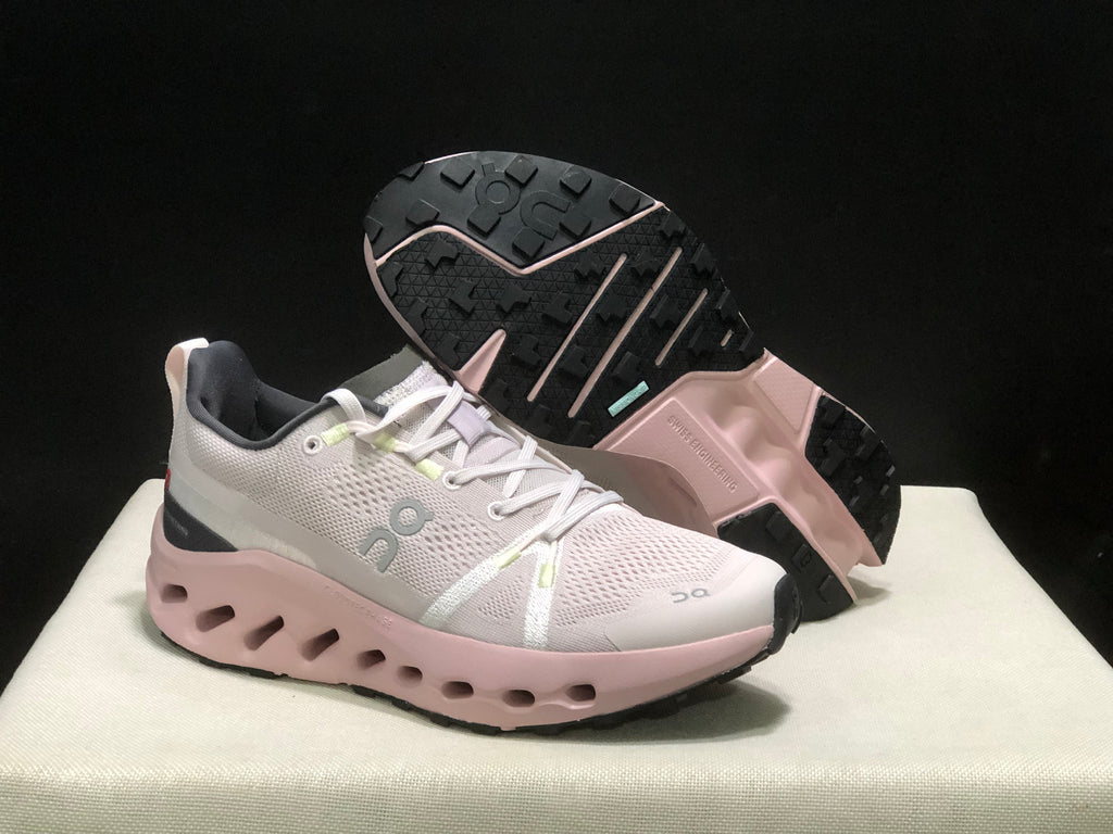 On Running Cloudsurfer 2 Casual Running Shoes Light Grey/Pink