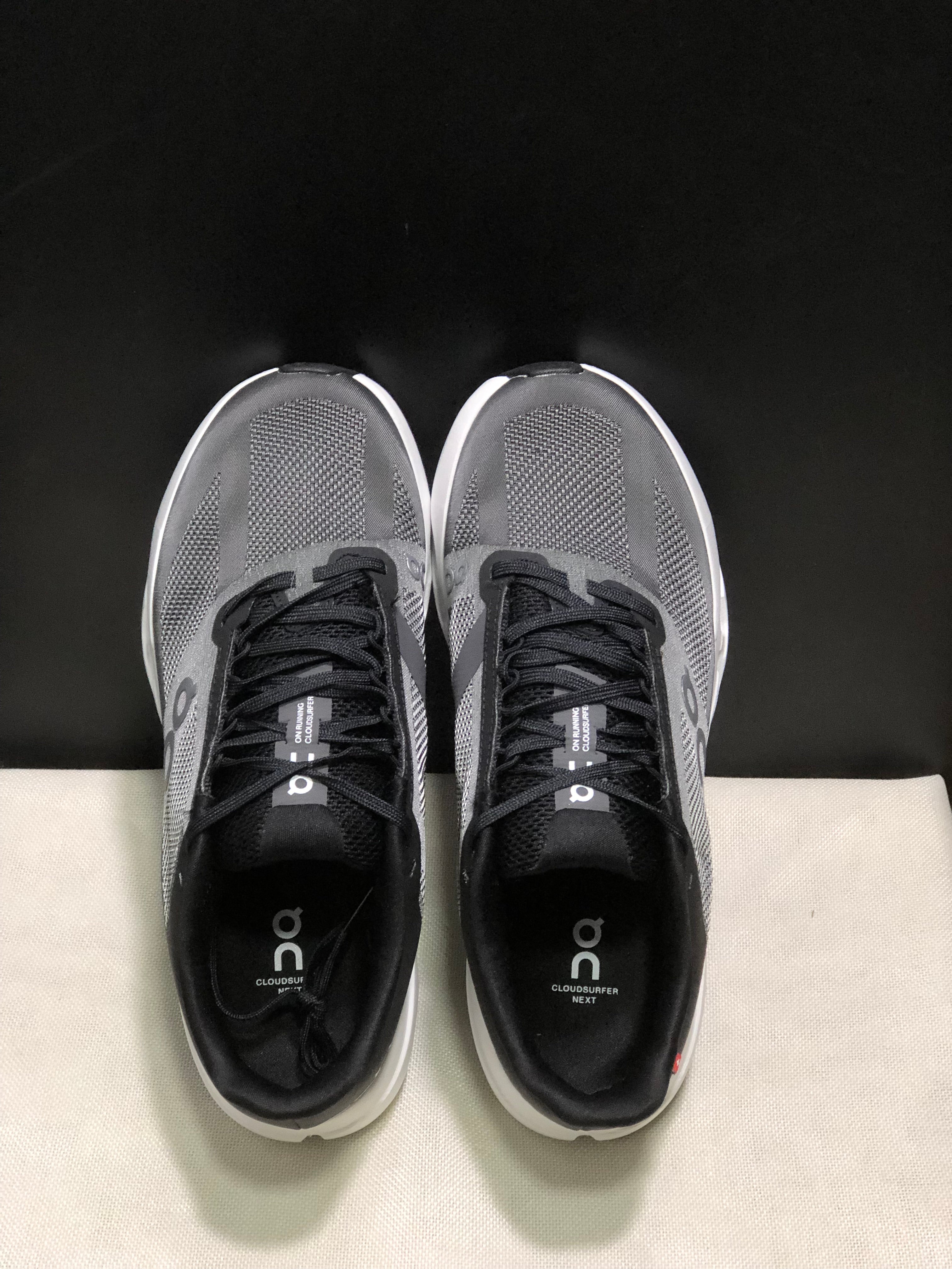 On Running Cloudsurfer Next Casual Running Shoes Dark Grey/Black/White