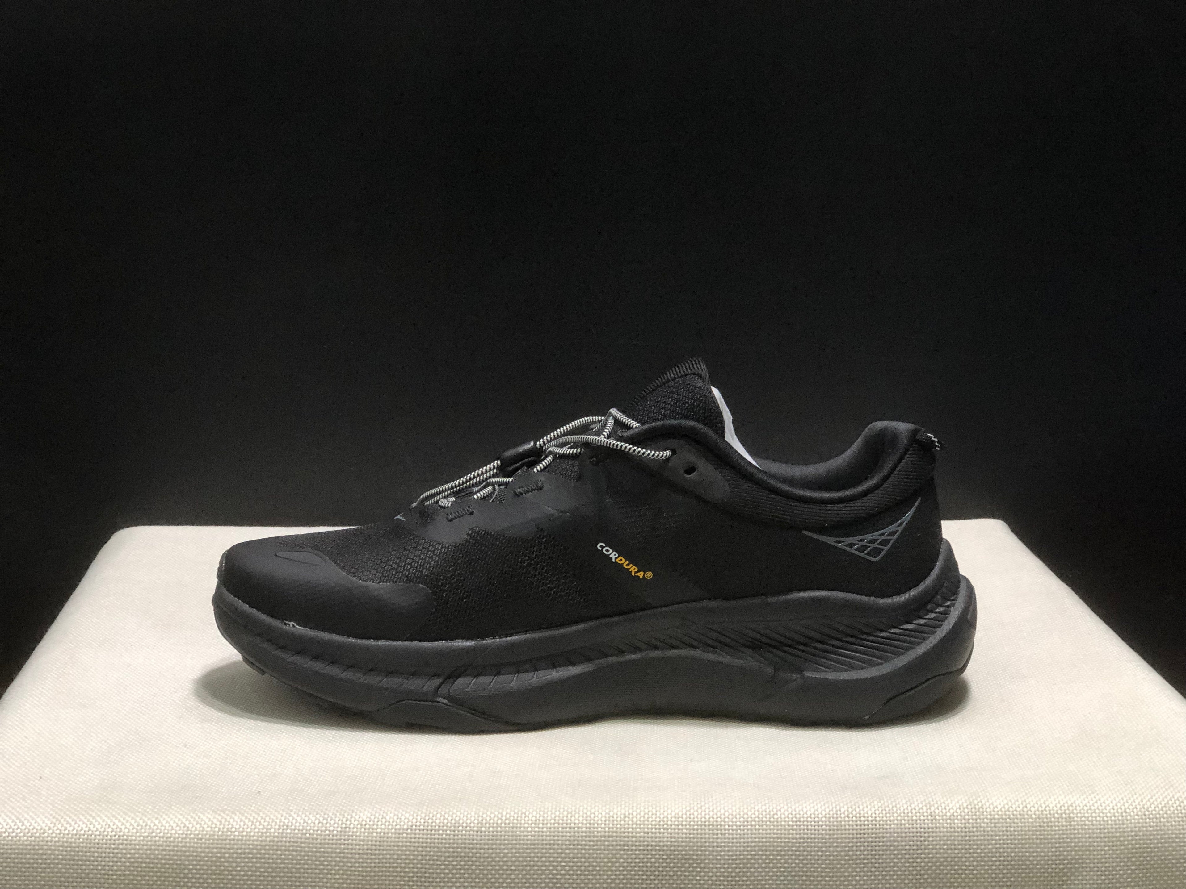 Hoka One One Transport Drawstring Low-top Running Shoes Black Sneakers