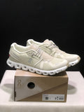 On Running Cloud 5 Lightweight Running Shoes Cream/Sand