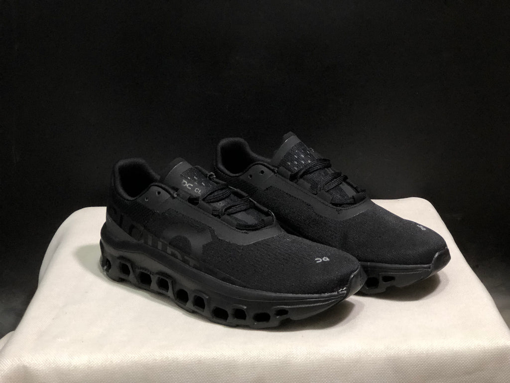 On Running Cloudmonster Anti-Slip Running Shoes All Black