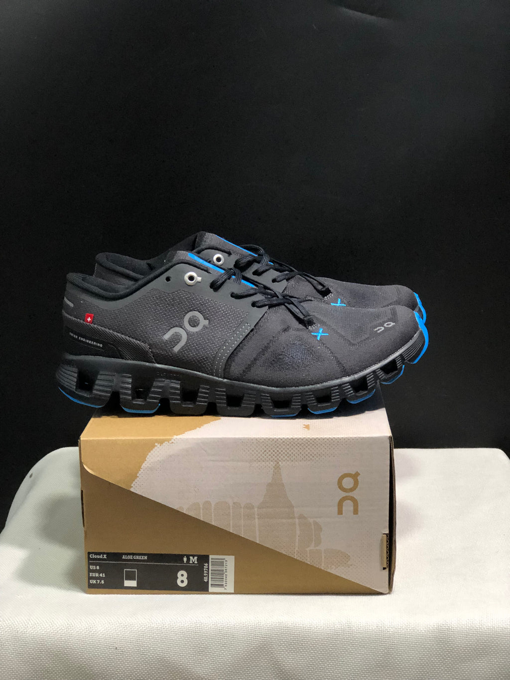 On Running Cloud X3 Shift Multi-Functional Running Shoes Dark Grey/Blue