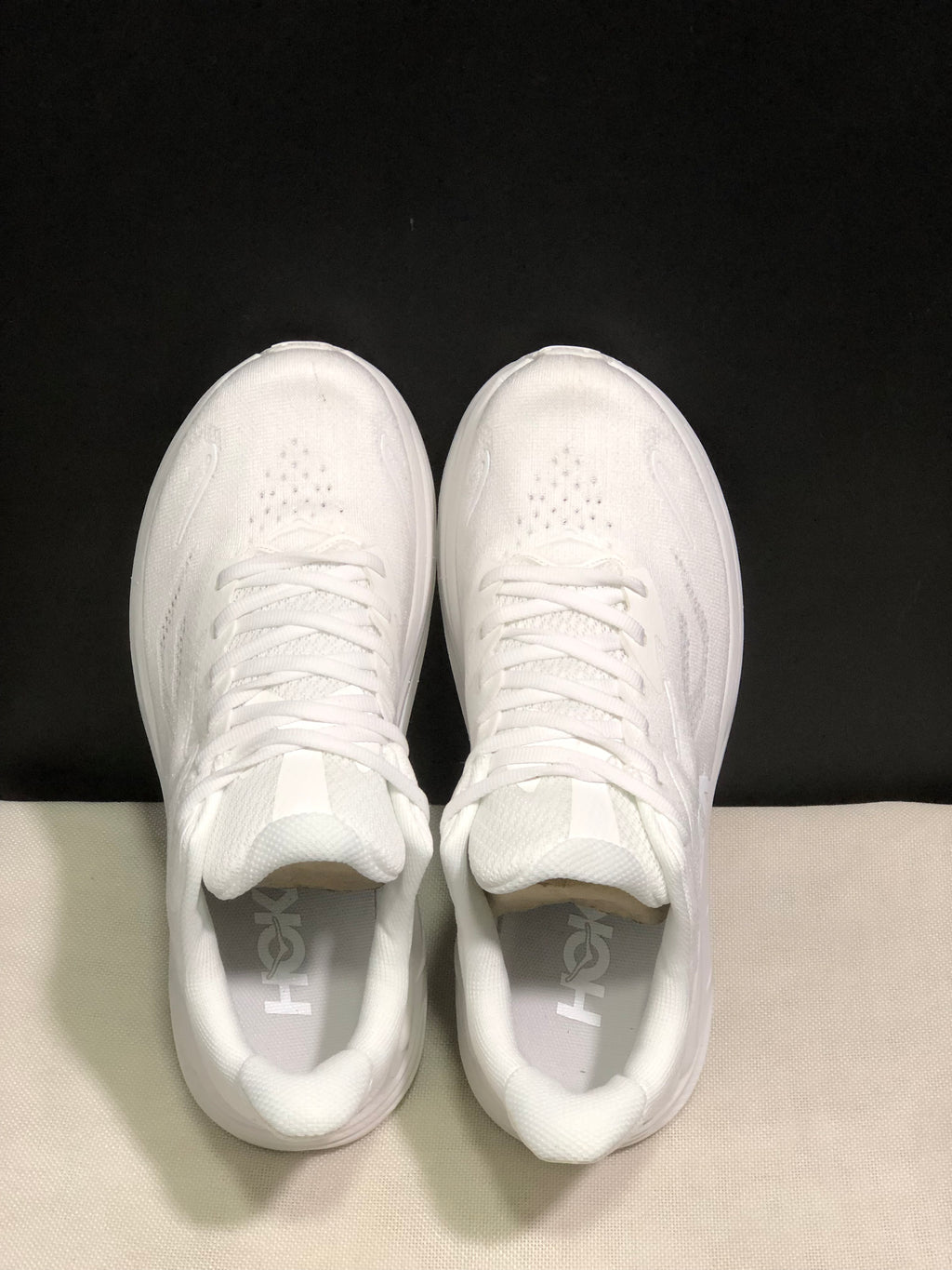 Hoka One One Clifton 10 White Fashion Shoes Sneakers