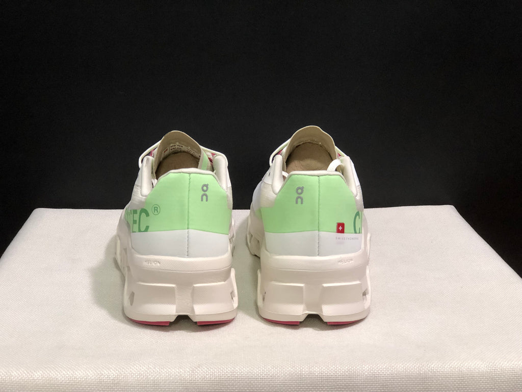 On Running Cloudmonster Anti-Slip Running Shoes White/Green