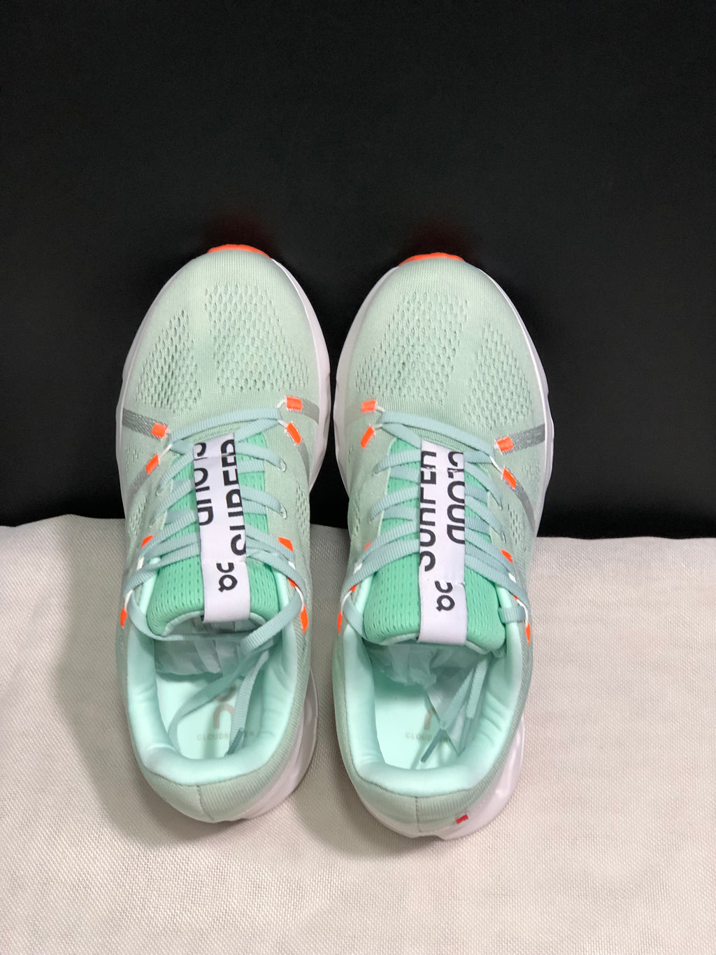 On Running Cloudsurfer Training Anti-Slip Running Shoes Green/White