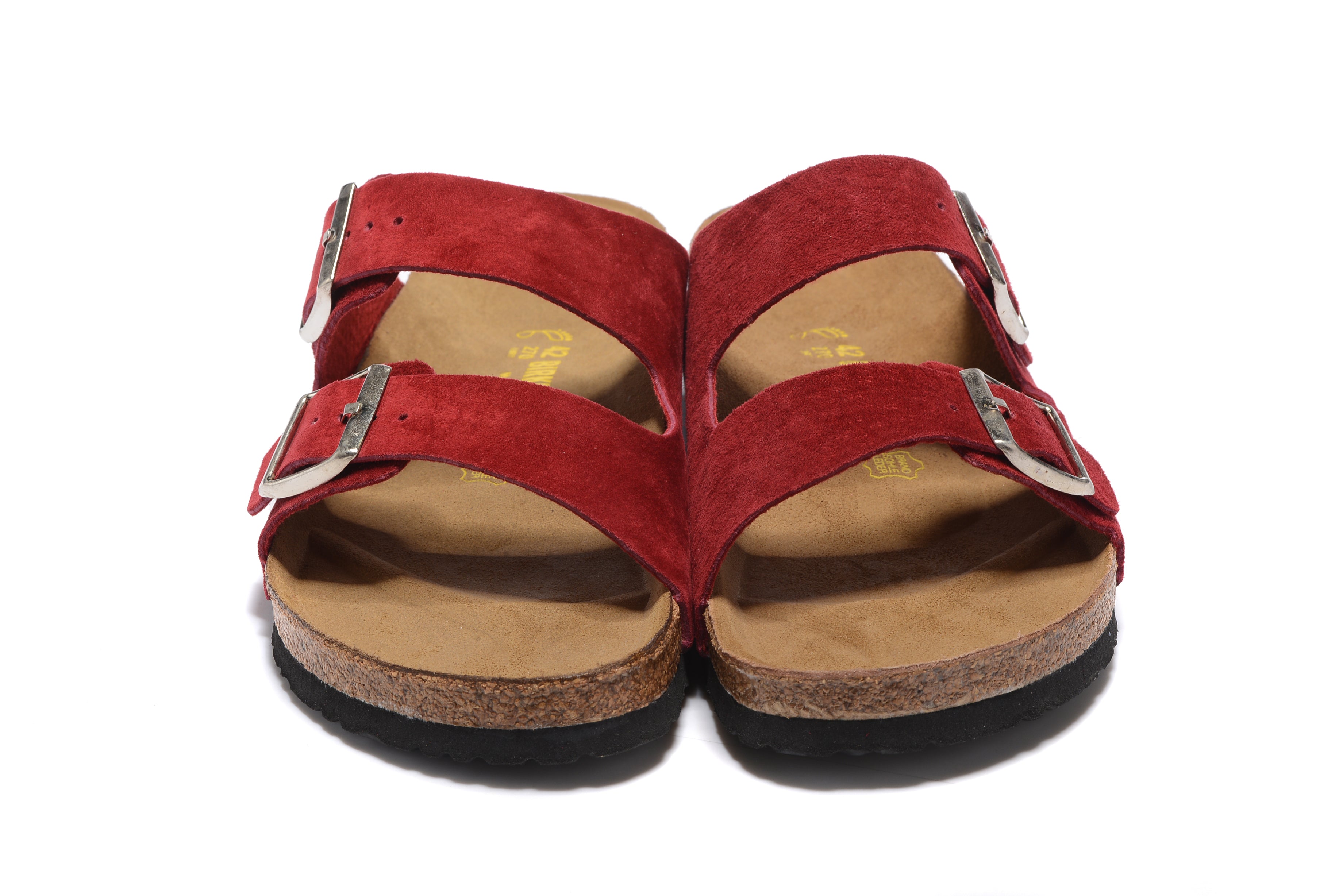 Birkenstock Arizona Two Buckle Suede Leather Sandal