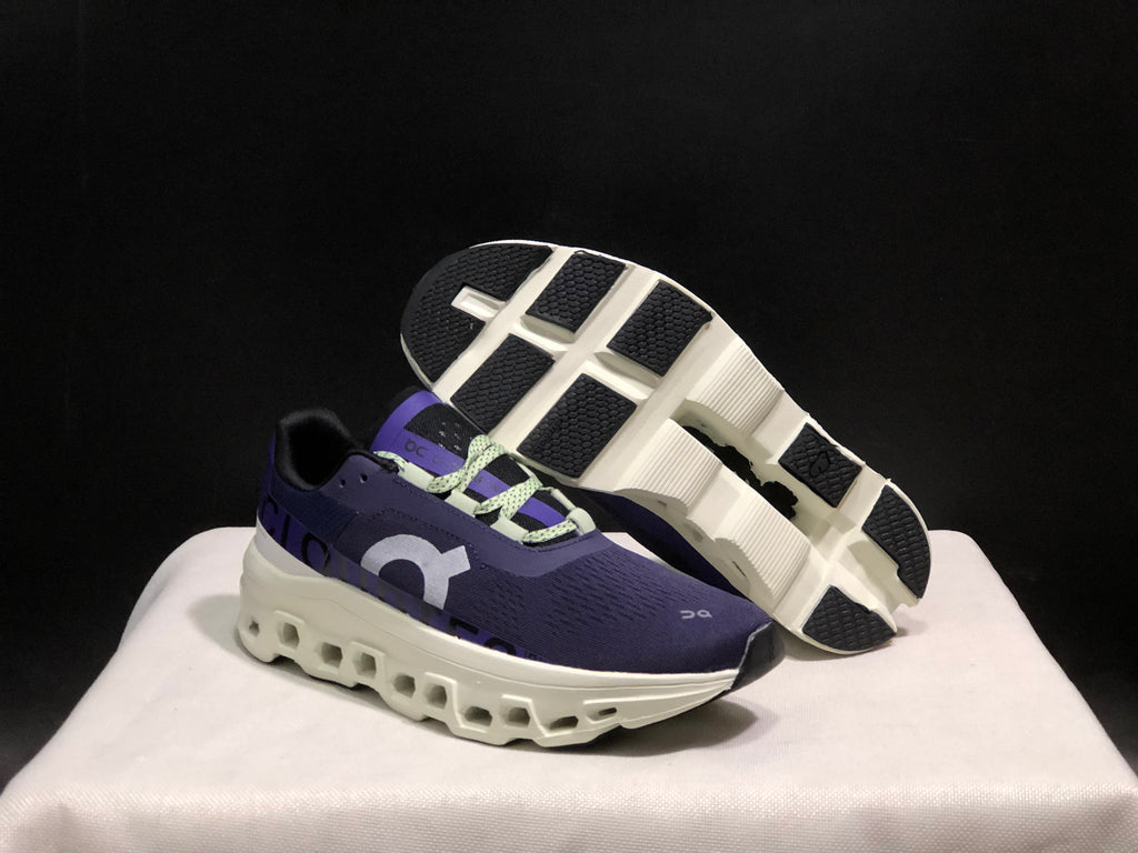 On Running Cloudmonster Anti-Slip Running Shoes Dark Purple/Ivory