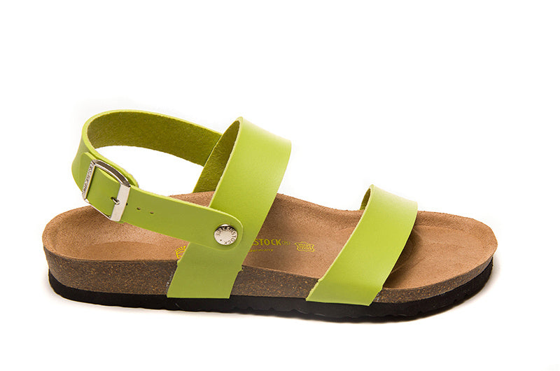 Birkenstock Arizona Casual Matte Leather Strappy Sandals