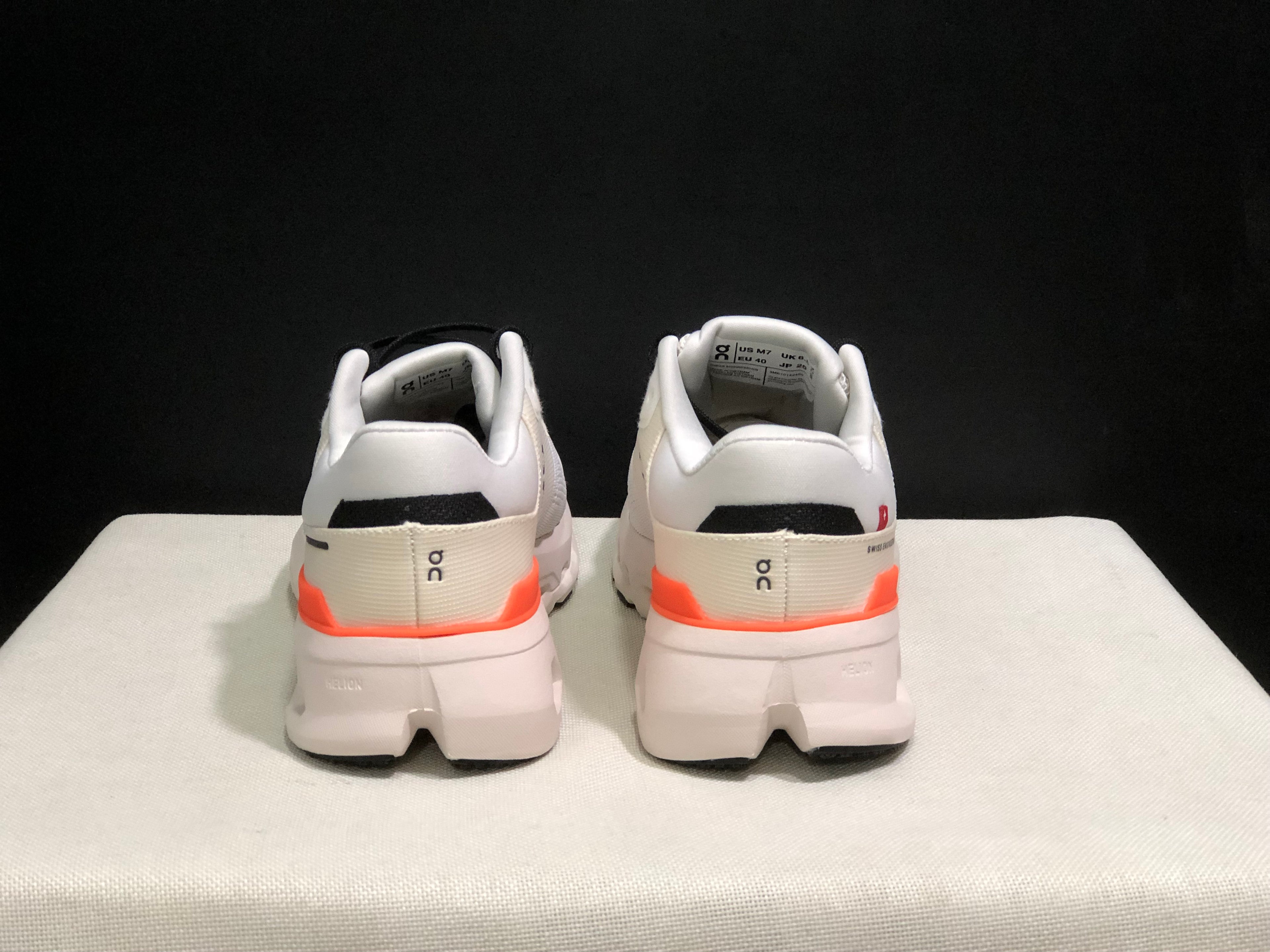 On Running Cloudrunner 2 Mesh Breathable Running Shoes White/Orange