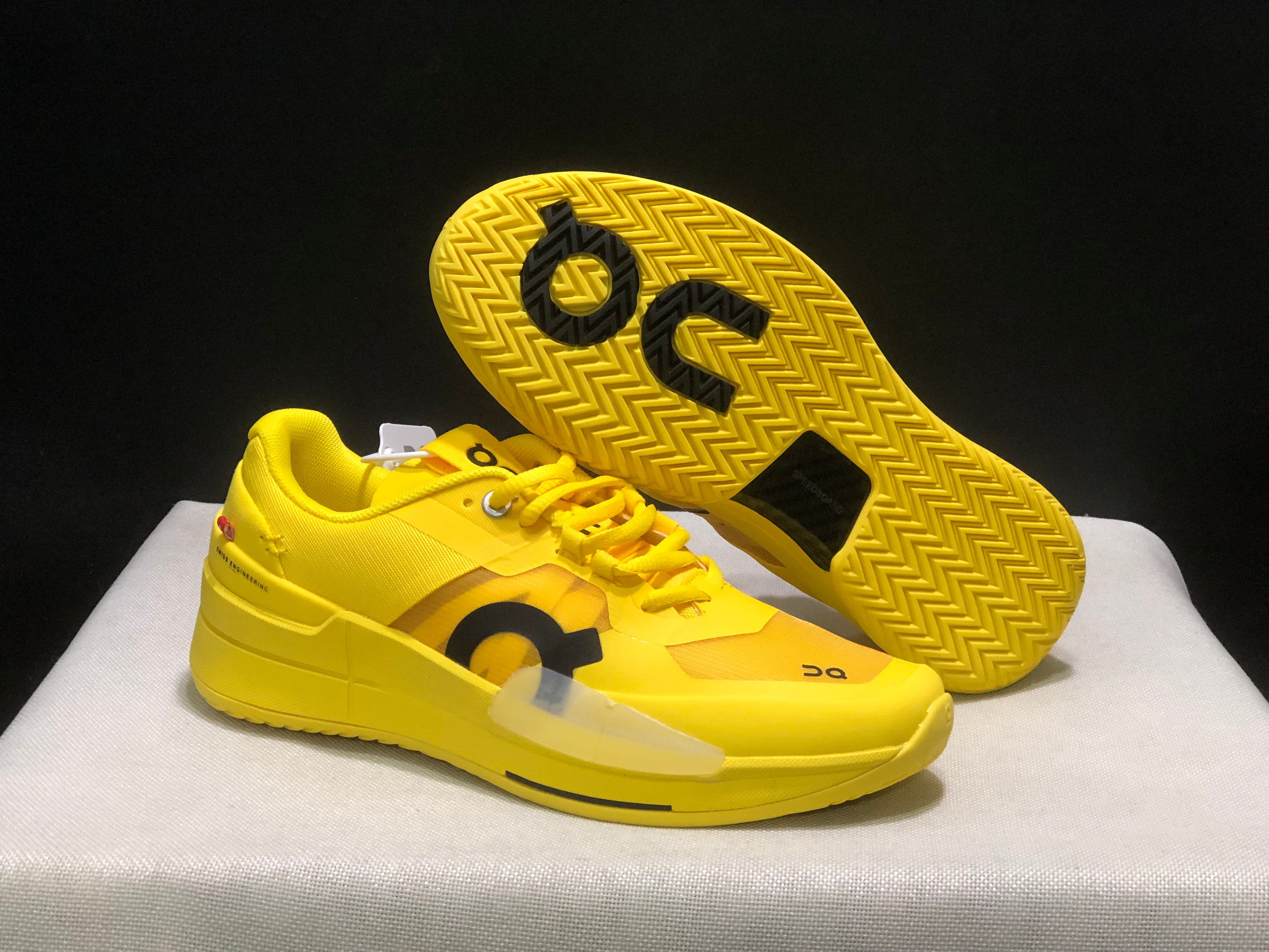 On Running The Roger Pro 2 Breathable Mesh Training Running Shoes Yellow