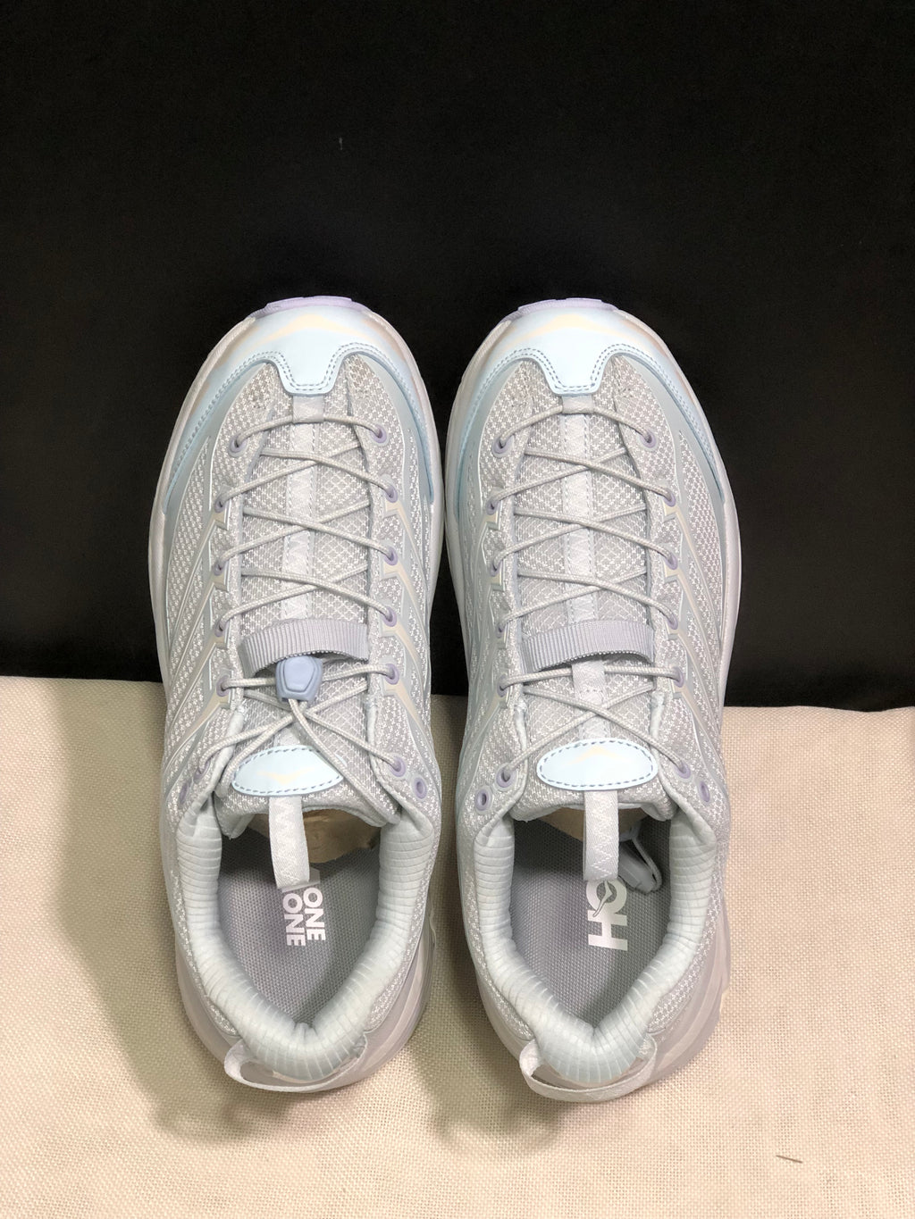 Hoka One One Mafate Three 2 Anti-slip Running Shoes Sneakers White