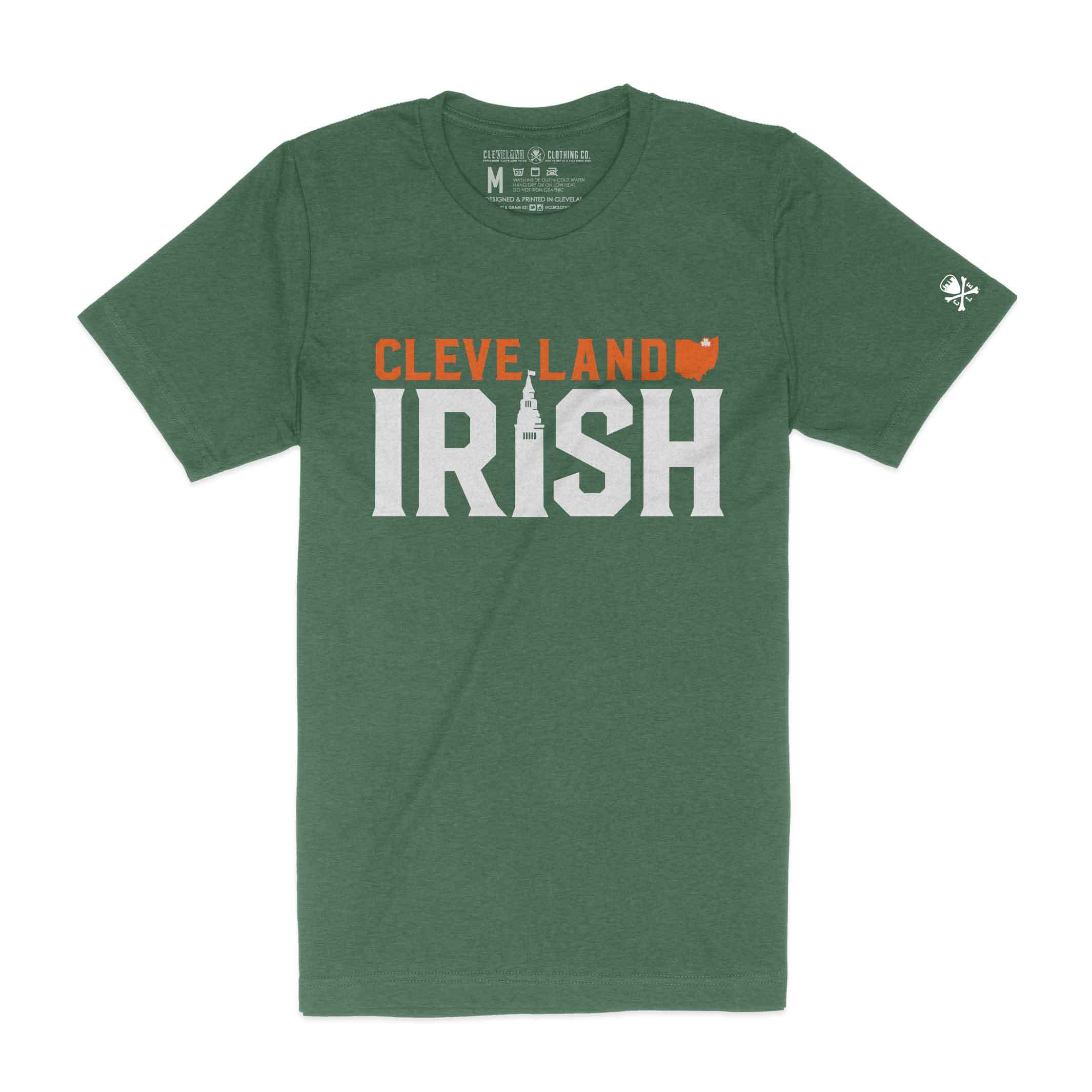 Cleveland Irish - Unisex Crew T-Shirt