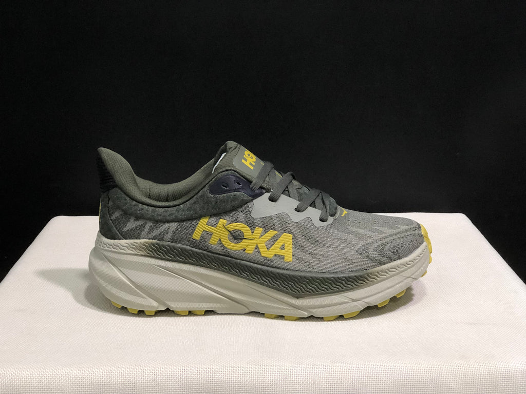 Hoka One One Challenger 7 Shock-absorbing Breathable Running Shoes Sneakers Taupe
