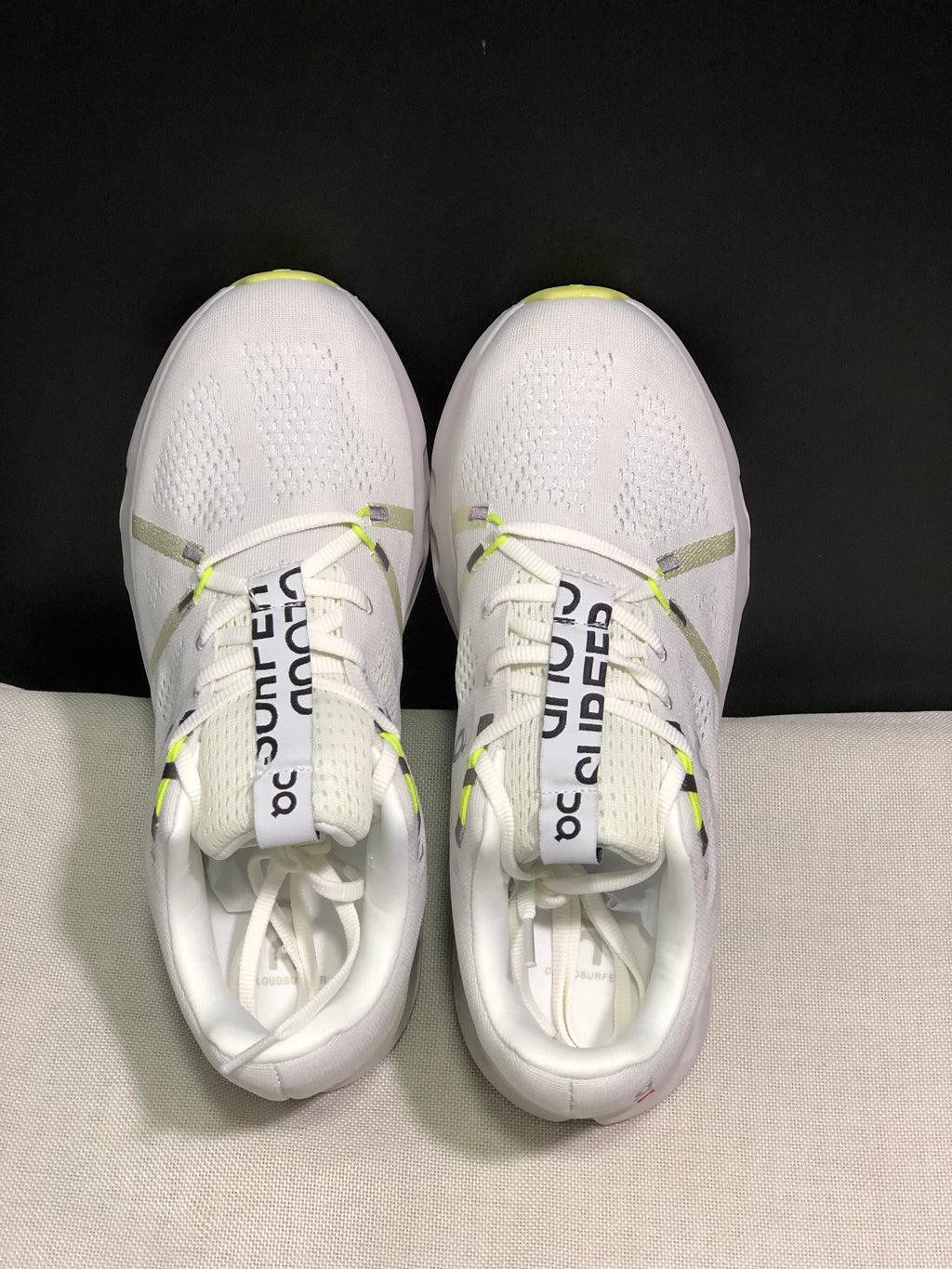 On Running Cloudsurfer Training Anti-Slip Running Shoes Ivory White