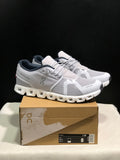 On Running Cloud 5 Light Grey Lightweight Running Shoes