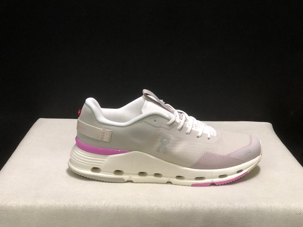 On Running Cloudnova Form 2 Fashionable Casual Running Shoes Pearl/Raspberry