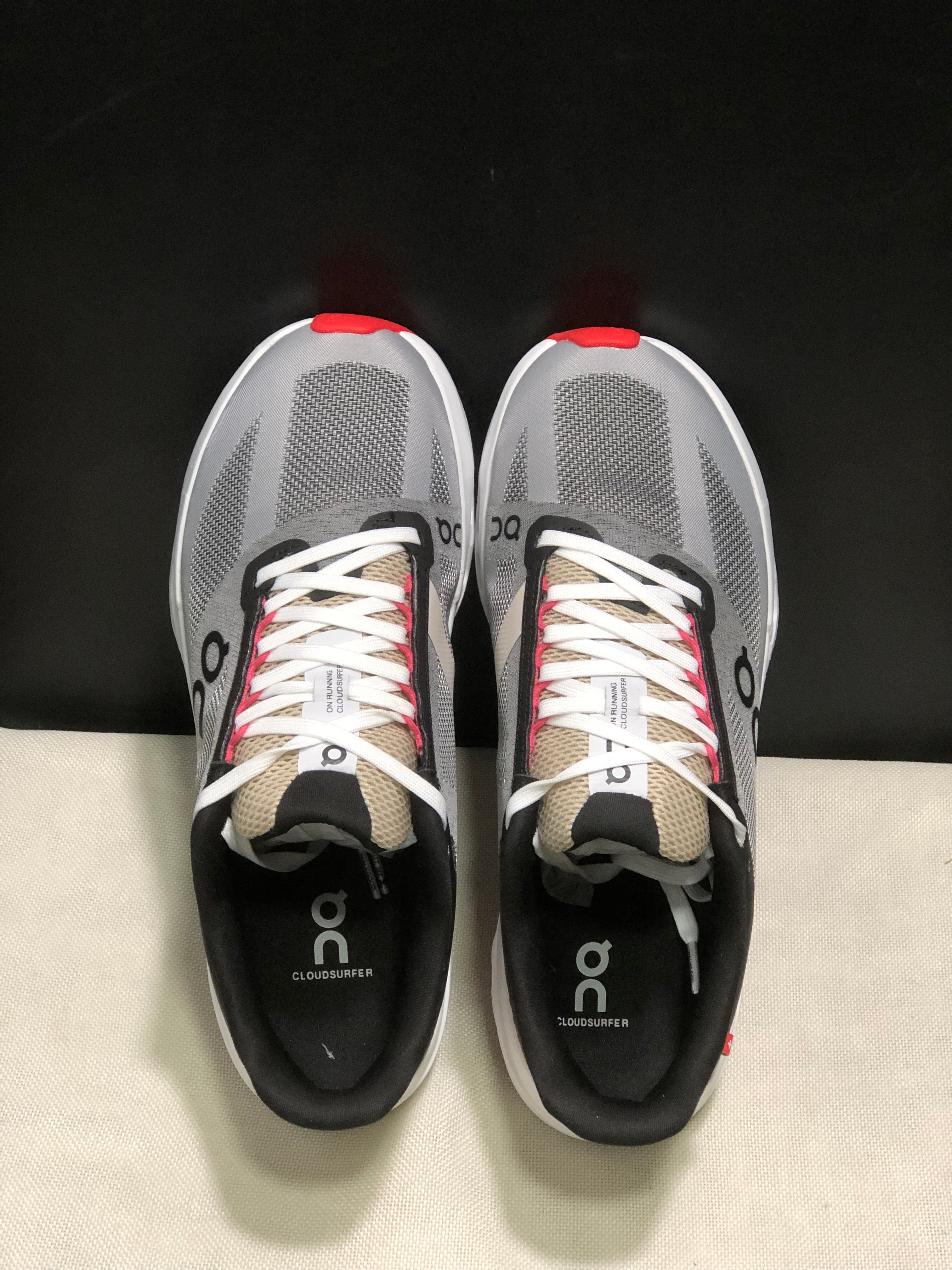 On Running Cloudsurfer Next Casual Running Shoes Grey/Black/Red