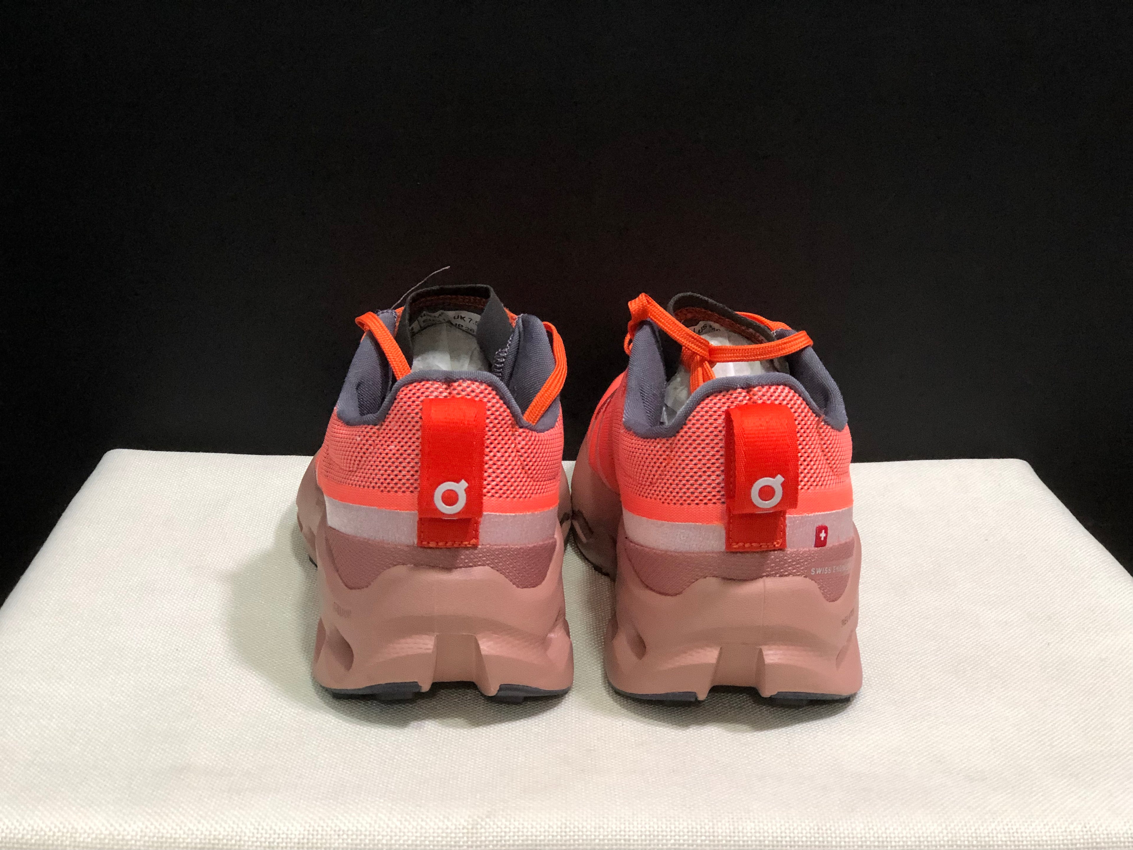 On Running Cloudsurfer Trail Orange Waterproof Comfortable And Breathable Running Shoes