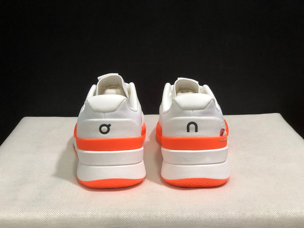On Running The Roger Pro 2 Breathable Mesh Training Running Shoes White/Flame
