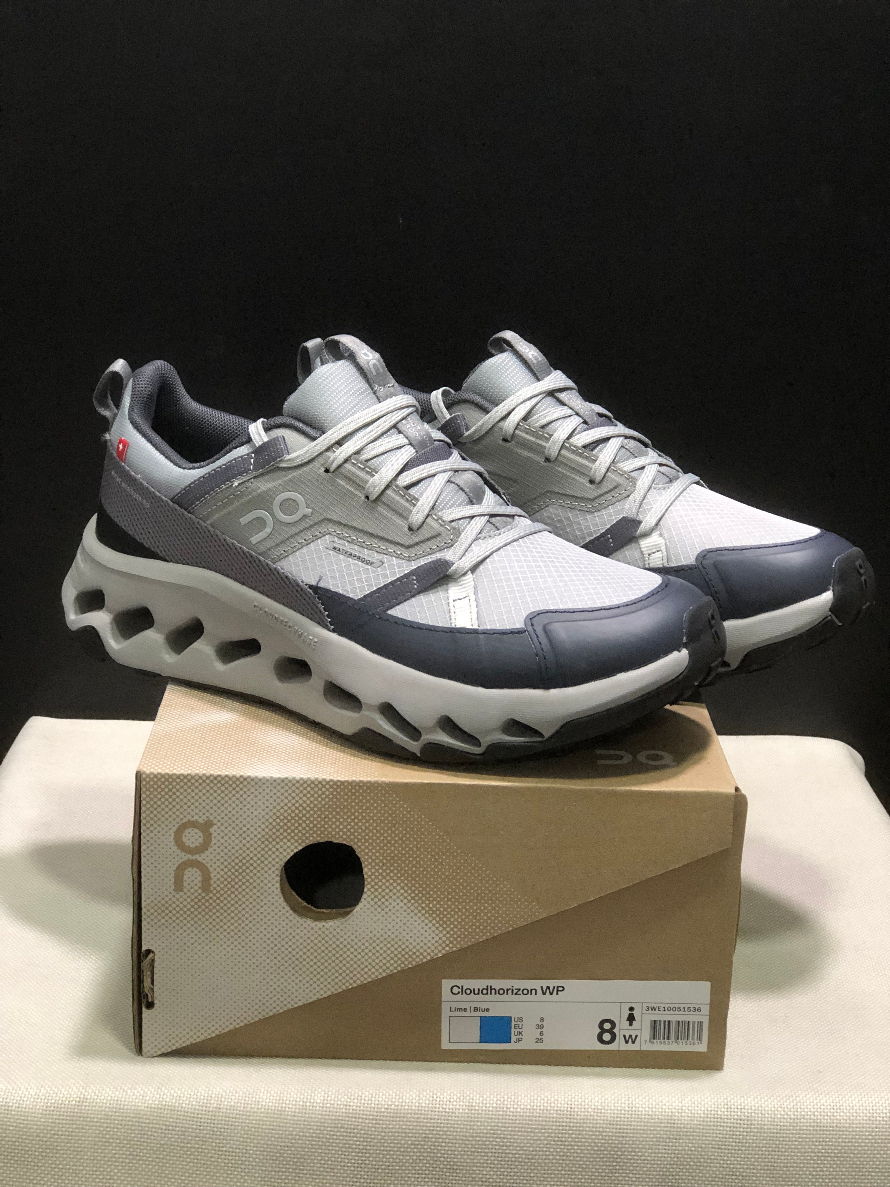 On Running Cloudhorizon Comfortable Hiking Shoes Lime/Blue