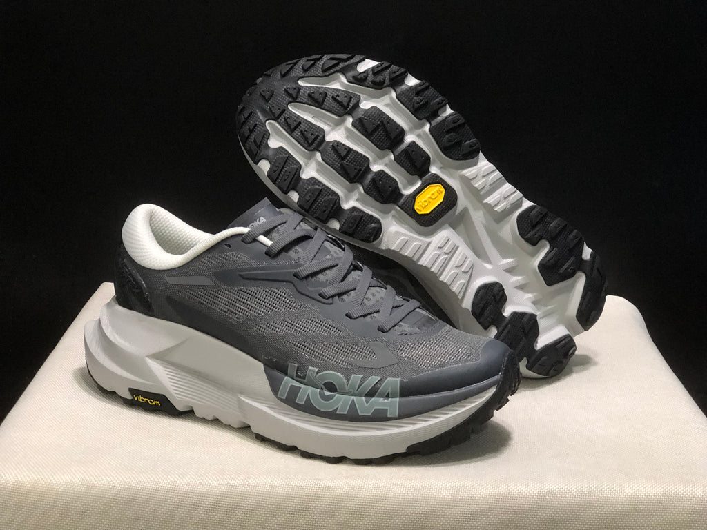 Hoka One One Mafate X Lightweight Fashion Running Shoes Sneakers Gray