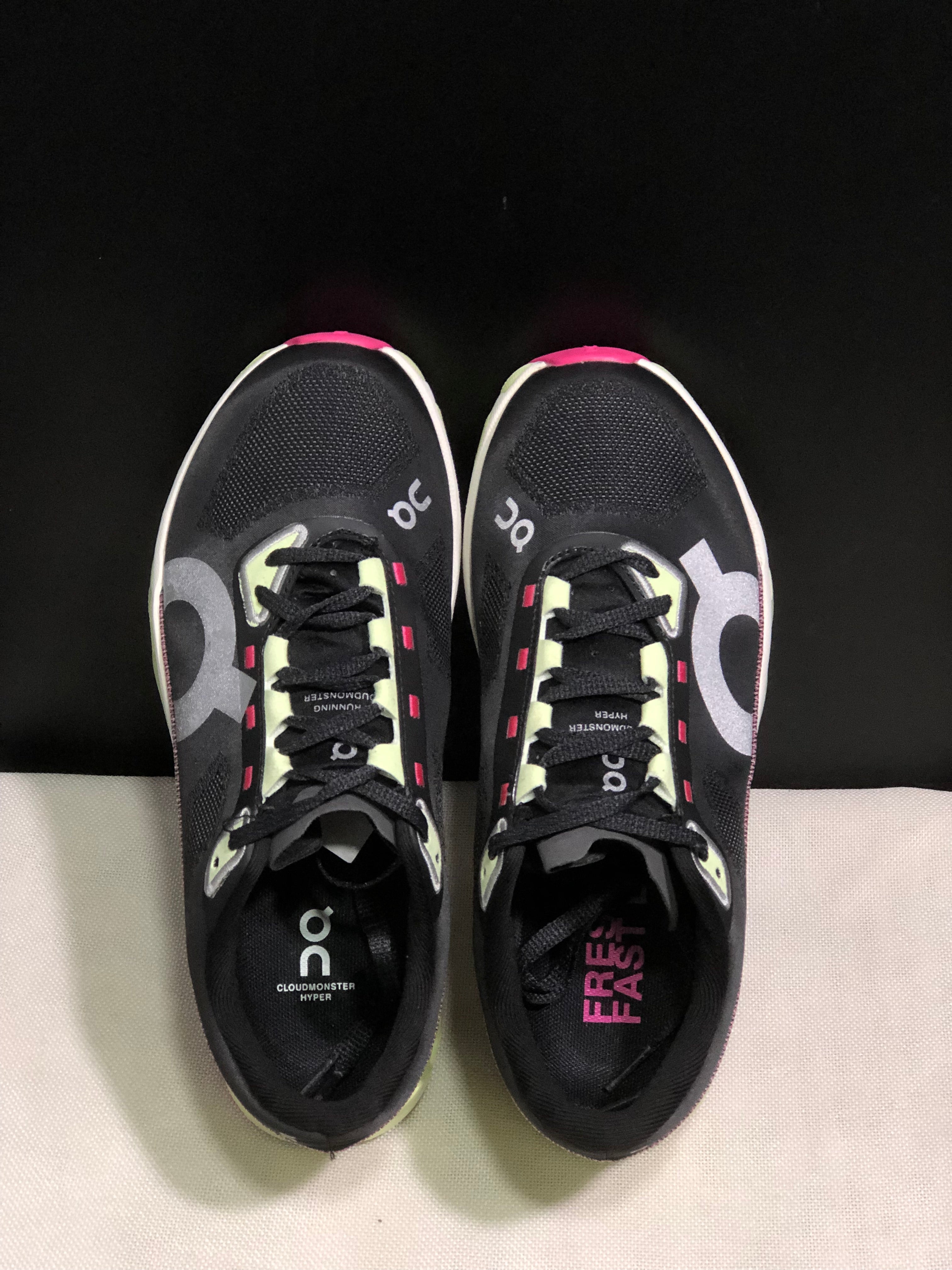 On Running Cloudmonster Hyper Running Shoes Black/Green