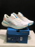 Brooks Adrenaline GTS 23 Shock-absorbing Wear-resistant Low-top Running Shoes Coconut Milk/Blue