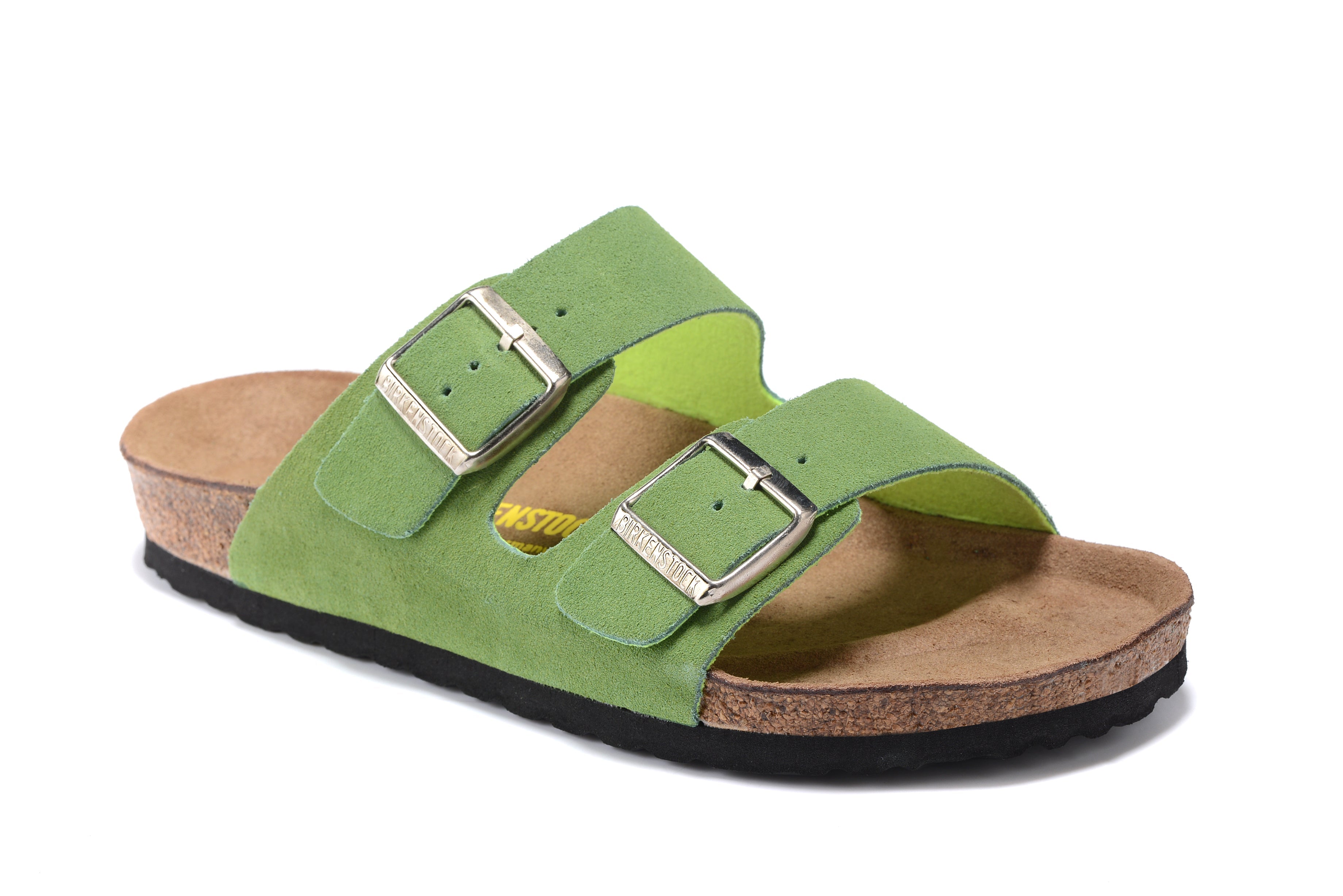 Birkenstock Arizona Two Buckle Suede Leather Sandal