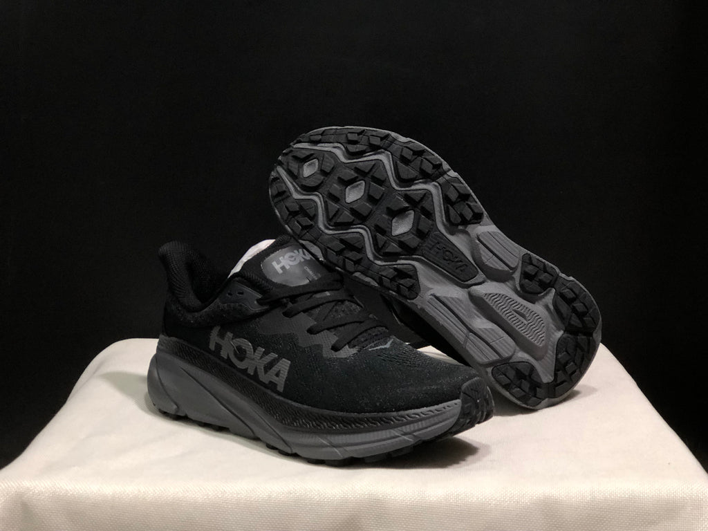Hoka One One Challenger 7 Shock-absorbing Breathable Running Shoes Sneakers Black