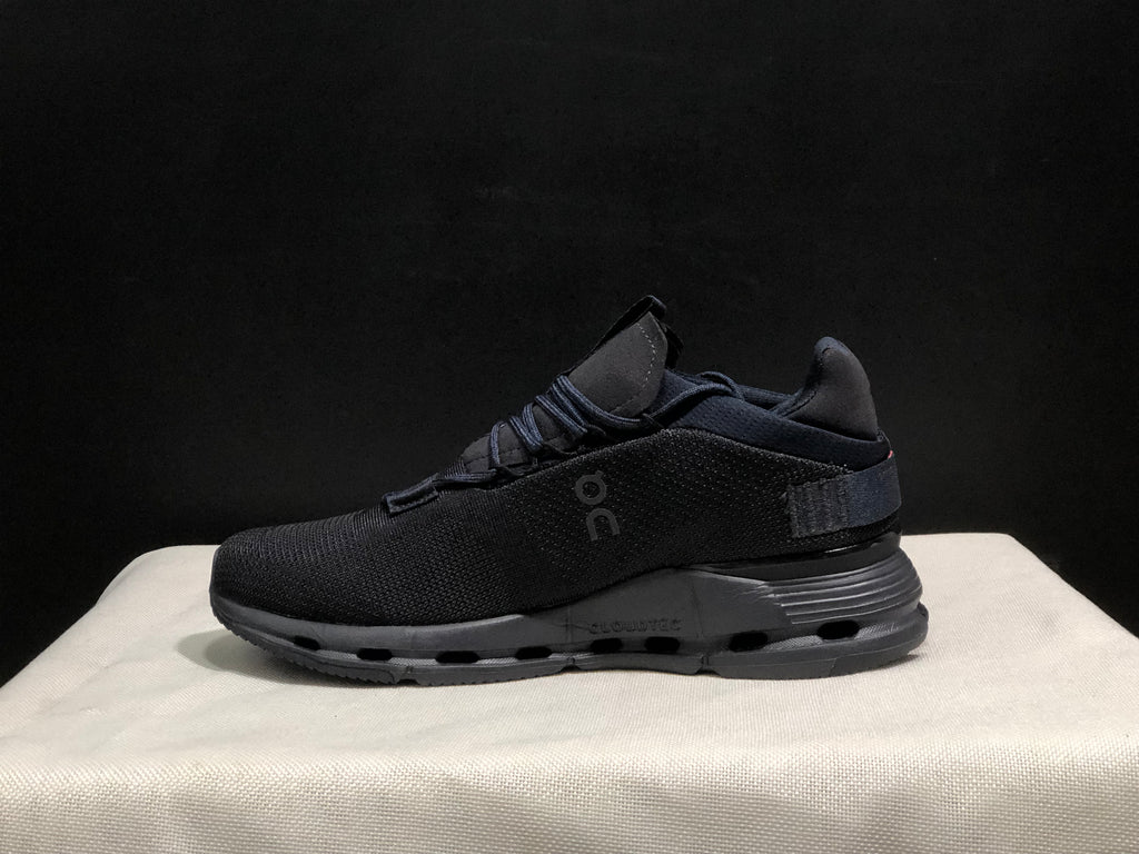 On Running Cloudnova Lightweight Sports Casual Shoes Black/Eclipse