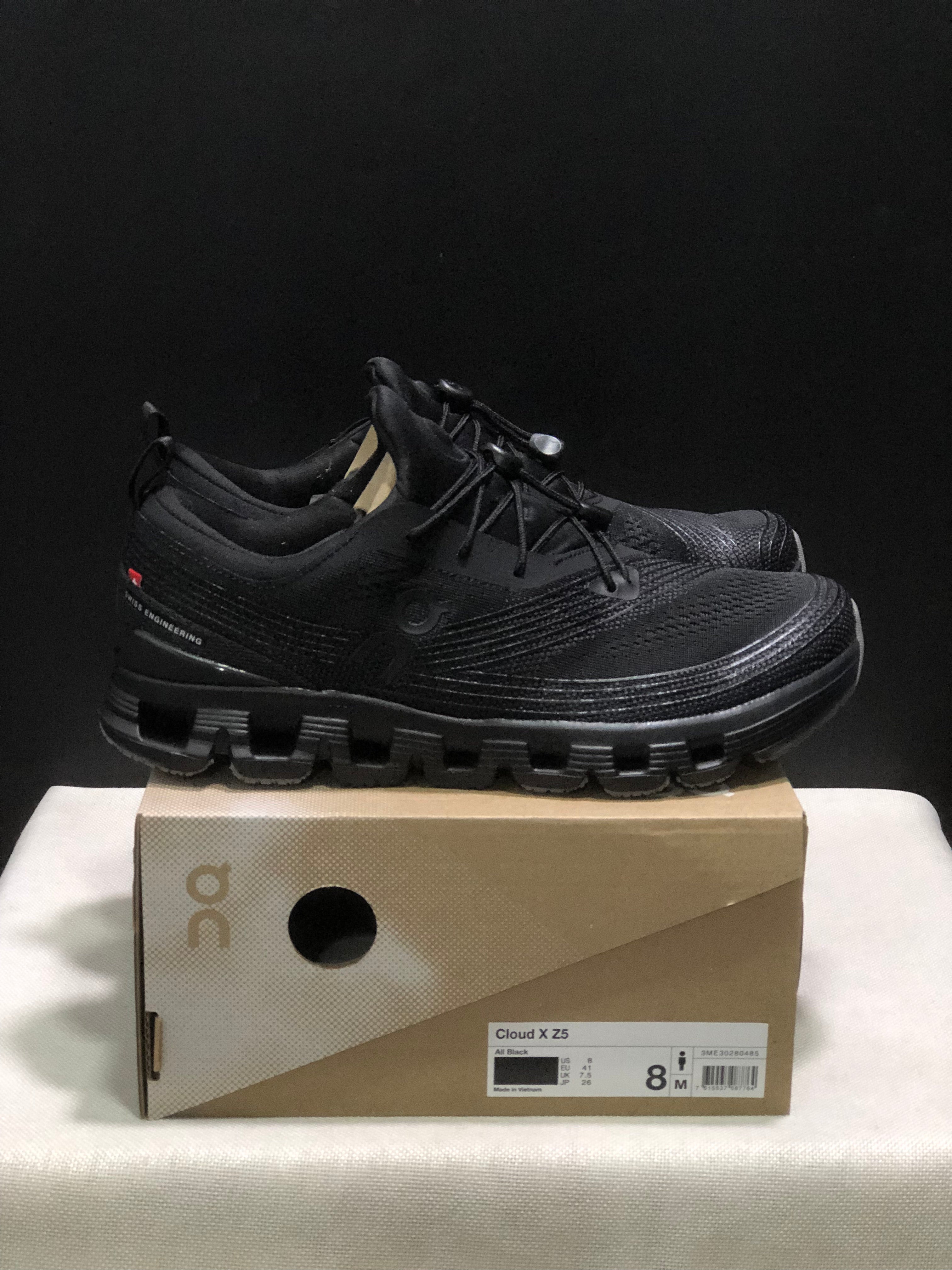 On Running Cloud X Z5 Comfort Training Shoes All Black