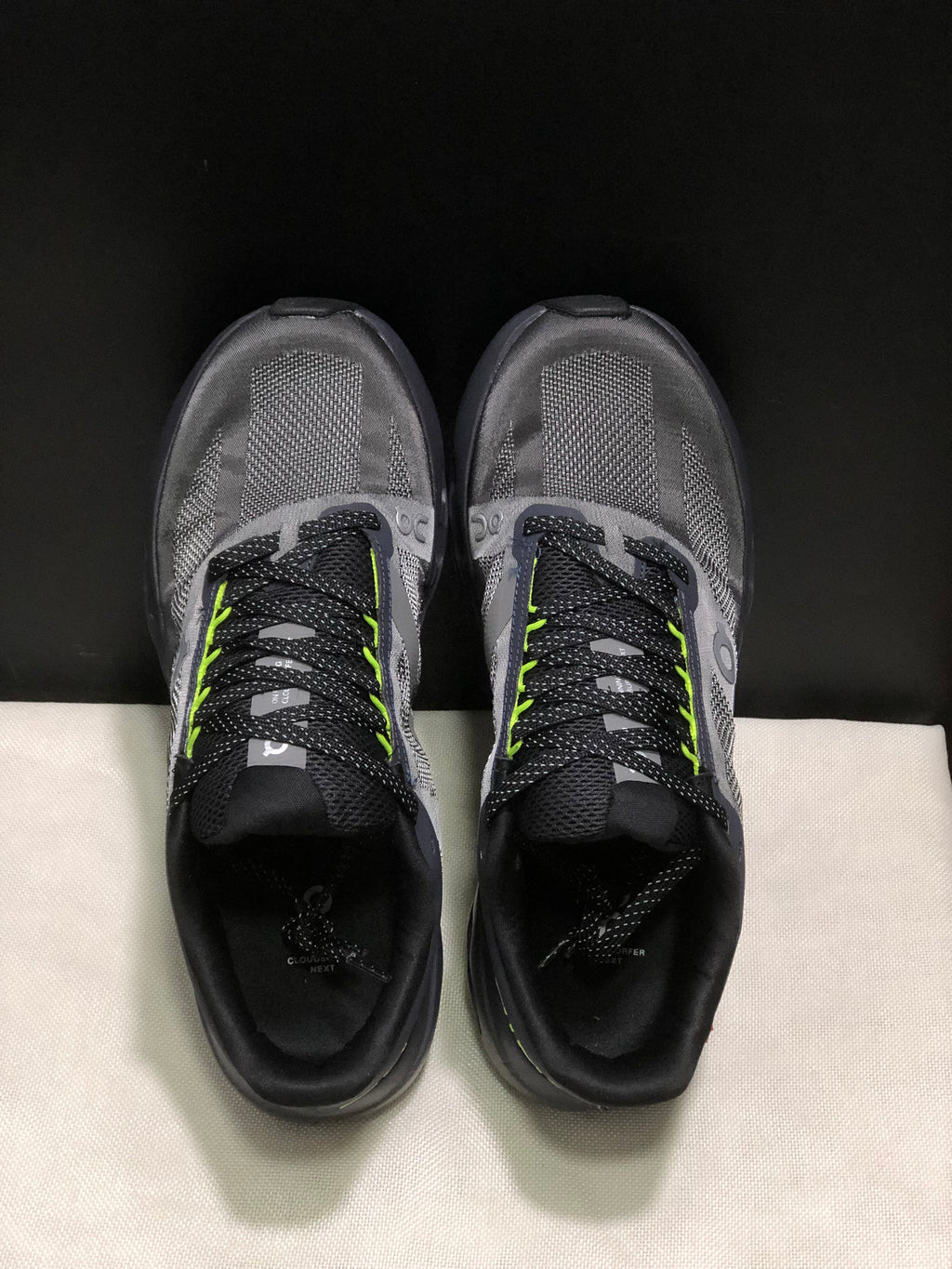 On Running Cloudsurfer Next Casual Running Shoes Black/Iron Grey