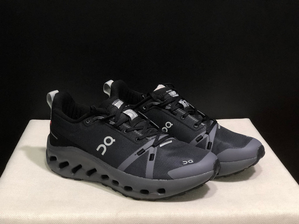 On Running Cloudsurfer Trail Waterproof Comfortable And Breathable Running Shoes Dark Grey/Black