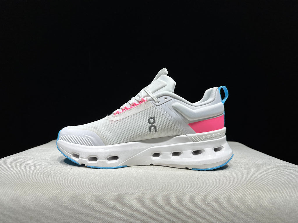 On Running Cloudnova X Comfortable Running Shoes Grayish-White