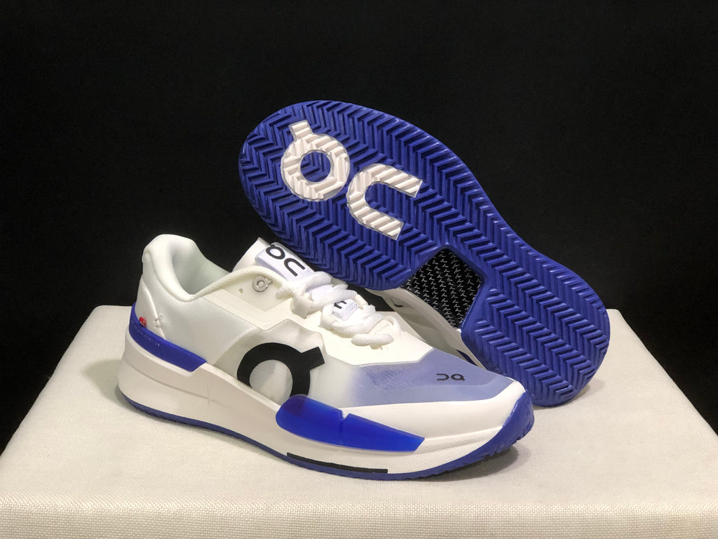 On Running The Roger Pro 2 Breathable Mesh Training Running Shoes White/Indigo