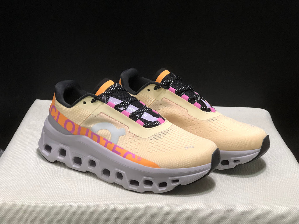 On Running Cloudmonster Anti-Slip Running Shoes Blonde/Fade
