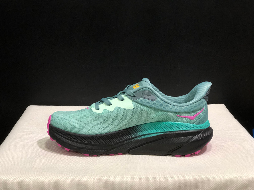 Hoka One One Challenger 7 Shock-absorbing Breathable Running Shoes Teal Sneakers