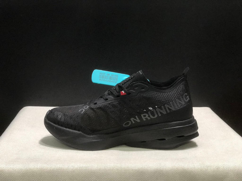 On Running Cloudspike Amplius Shock-Absorbing And Wear-Resistant Marathon Road Running Shoes Black