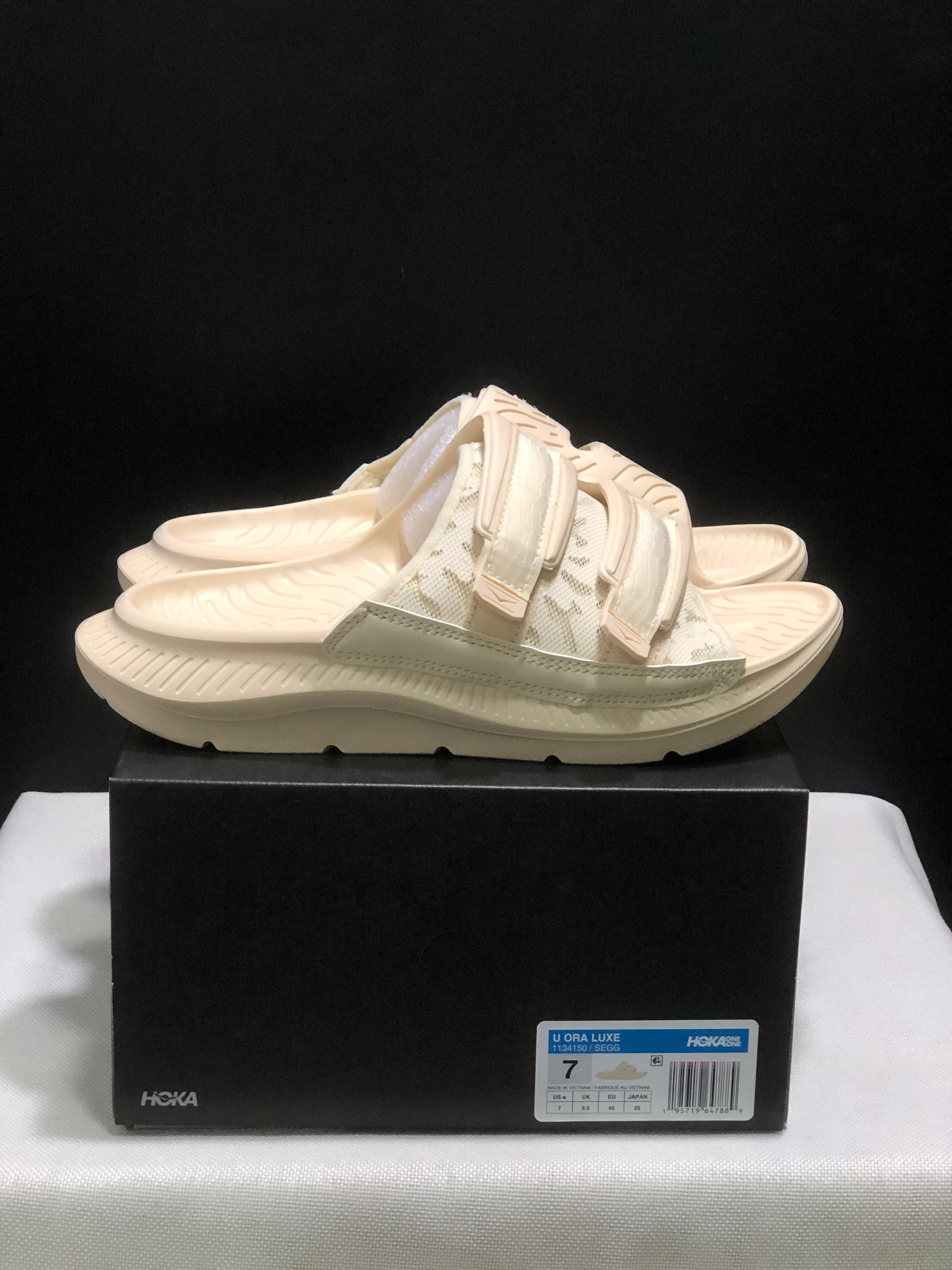 Wtaps x Hoka One One Ora Luxe Comfortable Sandals Light Pink