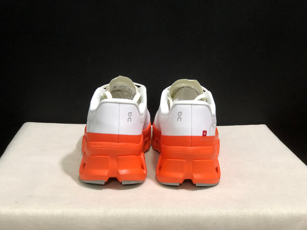 On Running Cloudmonster Anti-Slip Running Shoes White/Flame