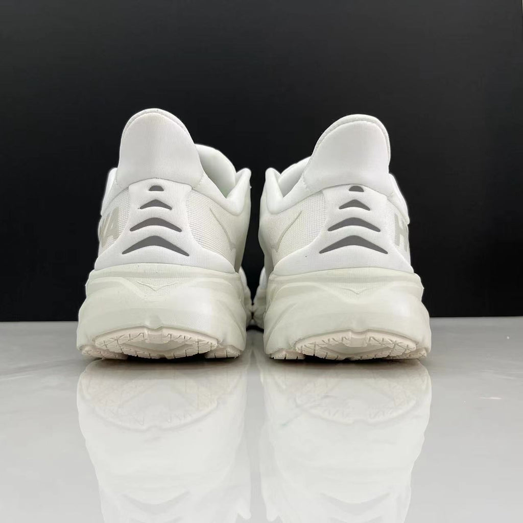 Hoka One One Clifton 8 Fashion Shoes Shock-absorbing Sneakers White