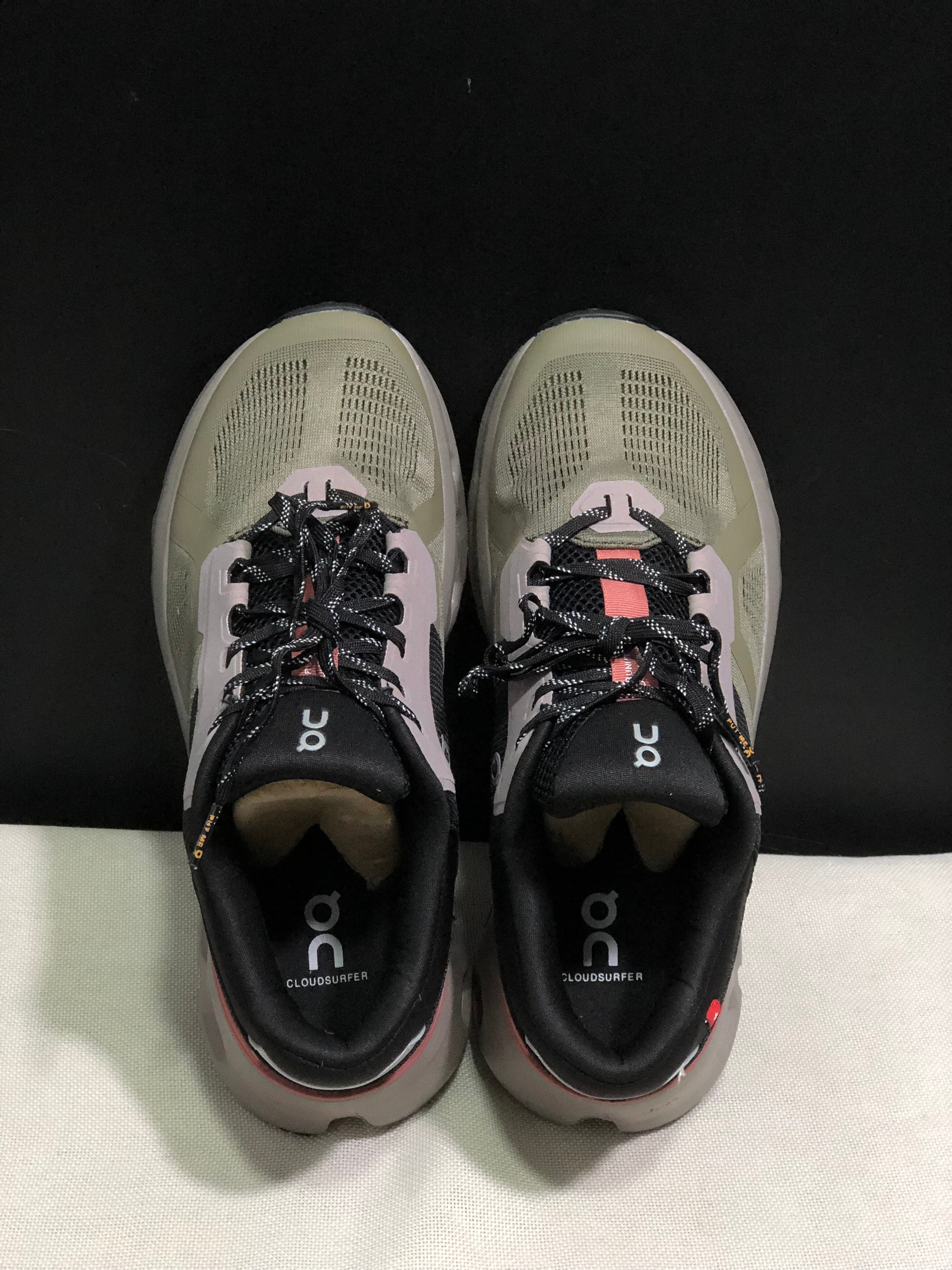 On Running Cloudrunner 2 Mesh Breathable Running Shoes Black/Military Green
