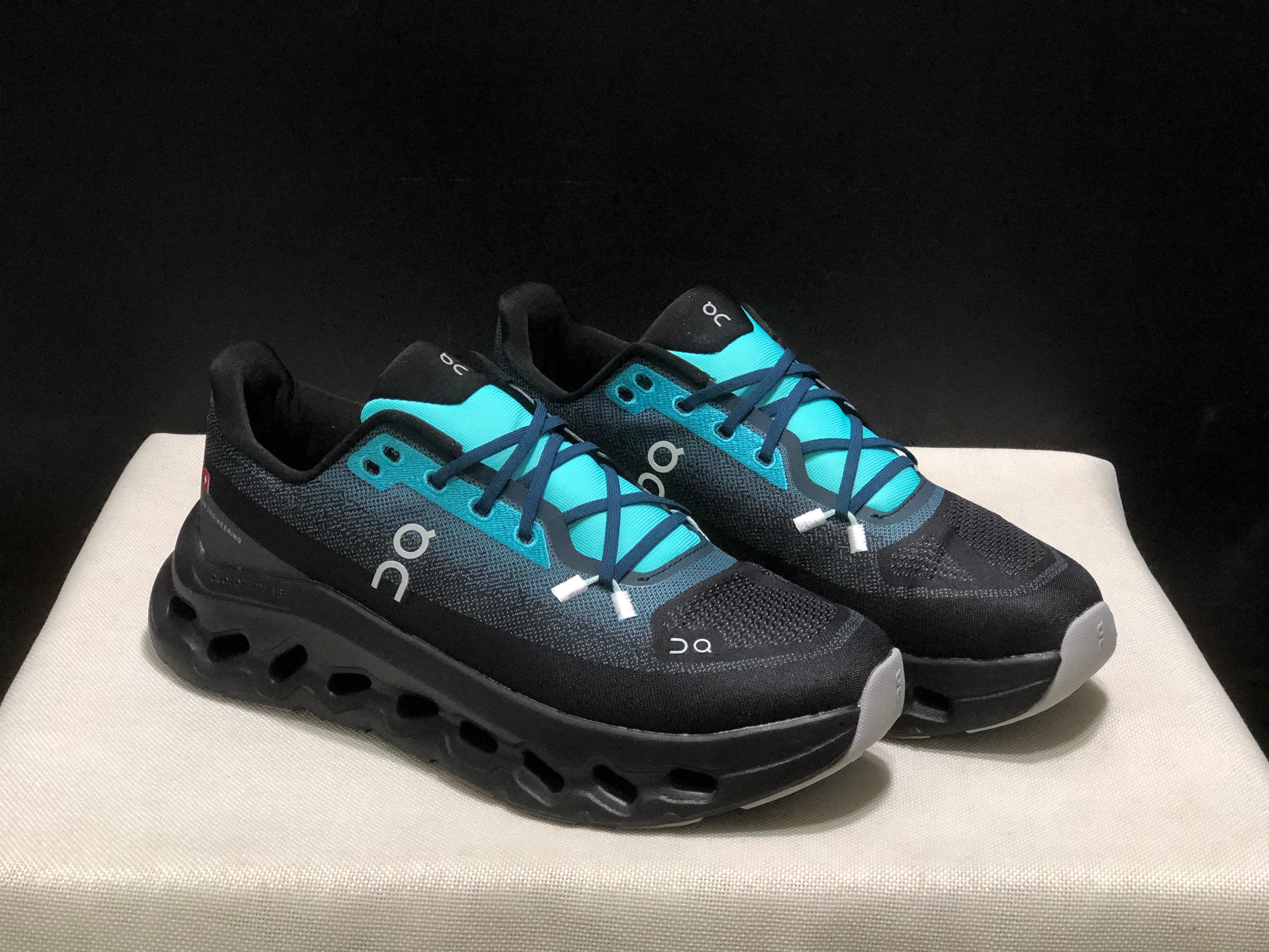 On Running Cloudtilt Durable Casual Life Shoes Moon Blue/Black